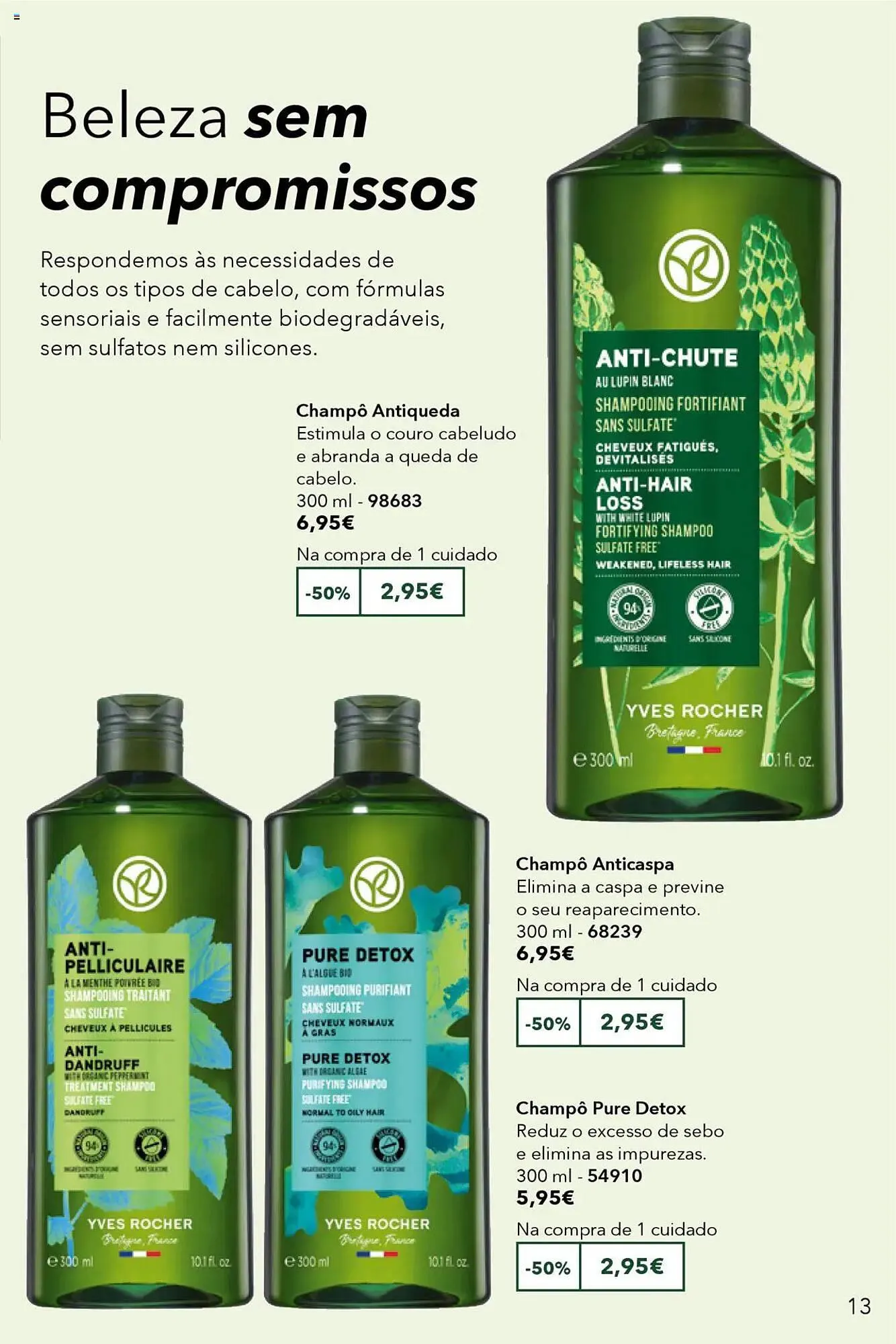 Folheto Folheto Yves Rocher de 14 de maio até 29 de maio 2025 - Pagina 13