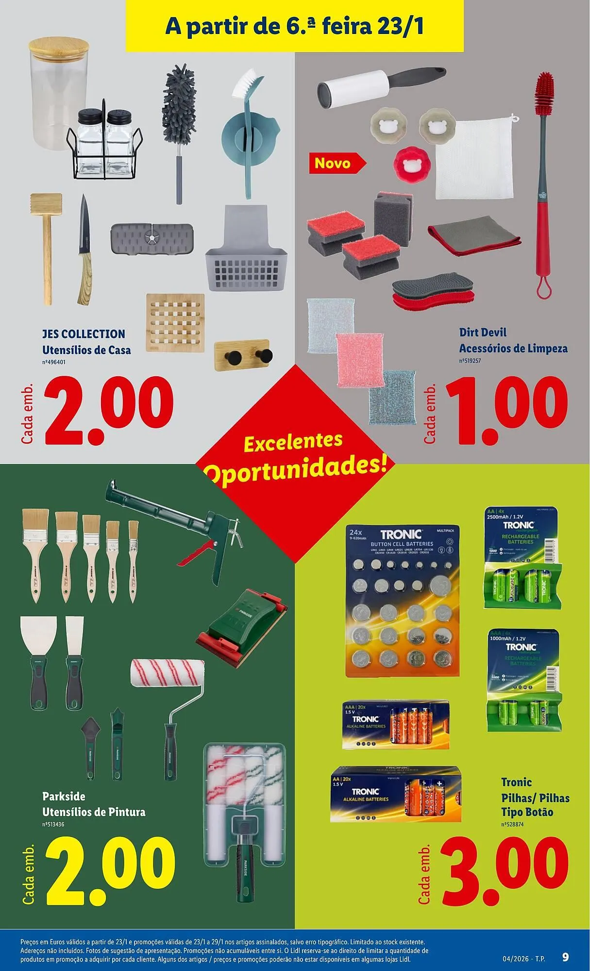 Folheto Folheto Lidl de 19 de janeiro até 25 de janeiro 2026 - Pagina 9
