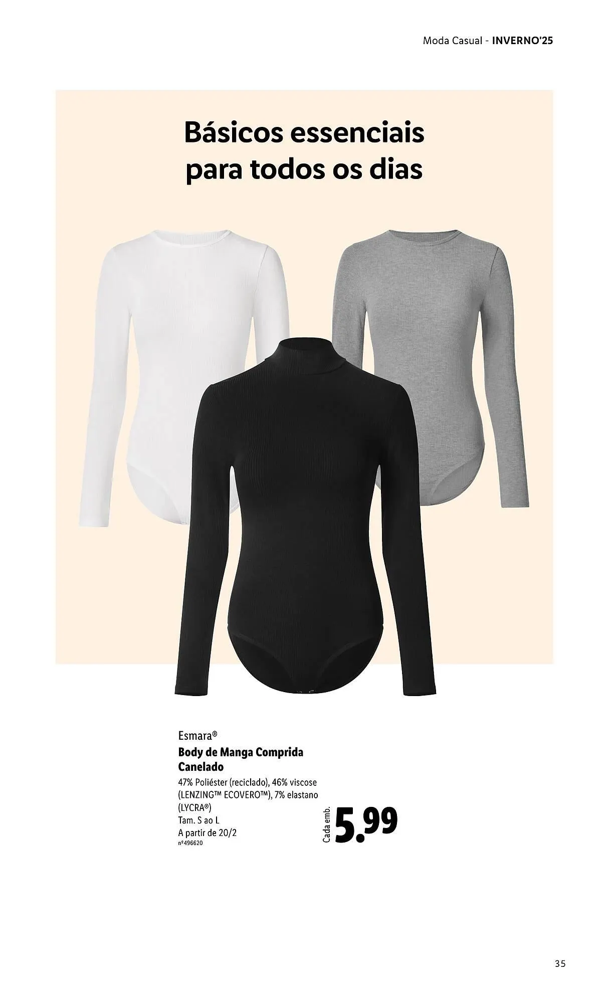 Folheto Folheto Lidl de 1 de dezembro até 4 de julho 2026 - Pagina 35