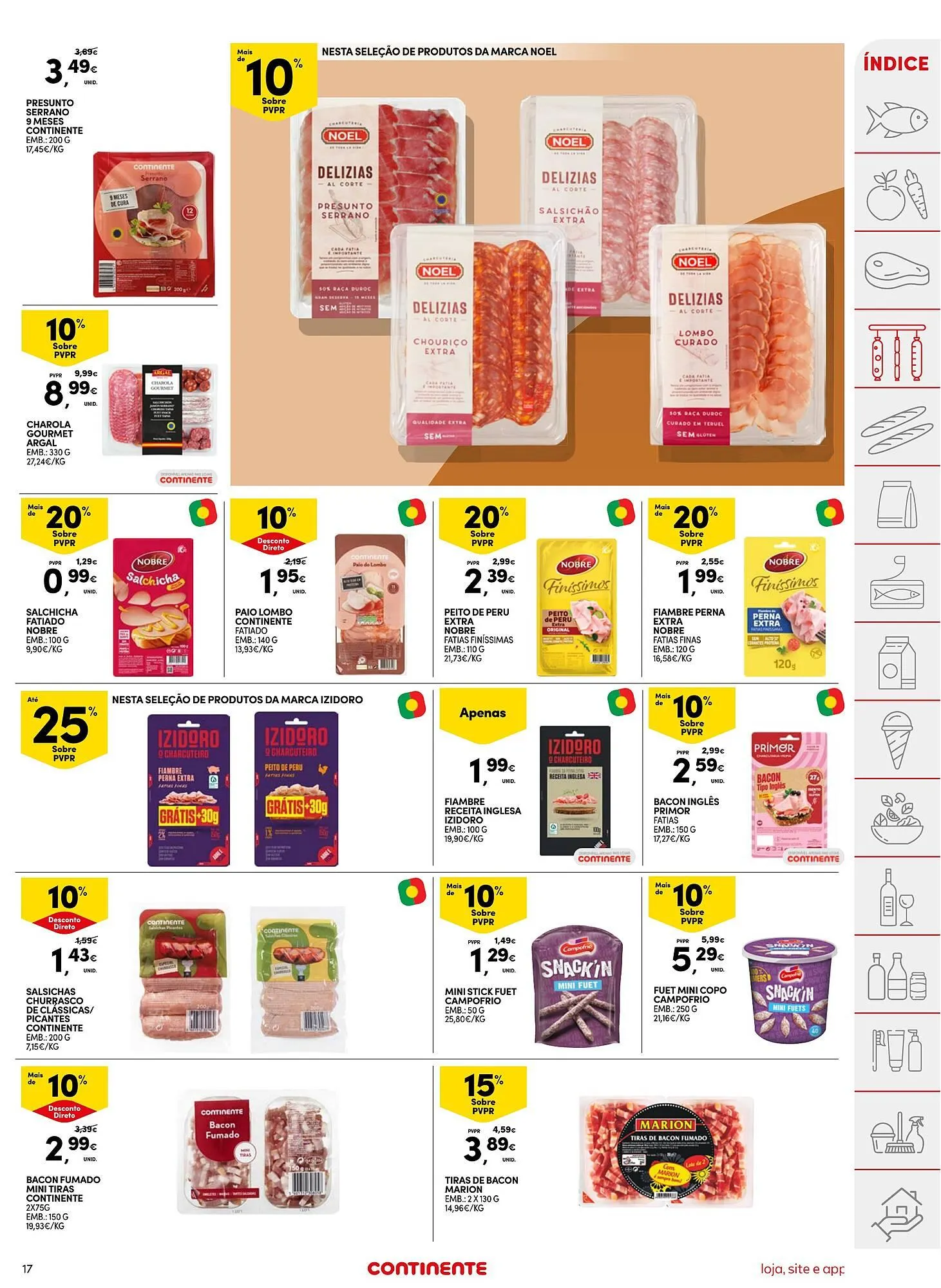 Folheto Folheto Continente de 16 de dezembro até 25 de dezembro 2025 - Pagina 17