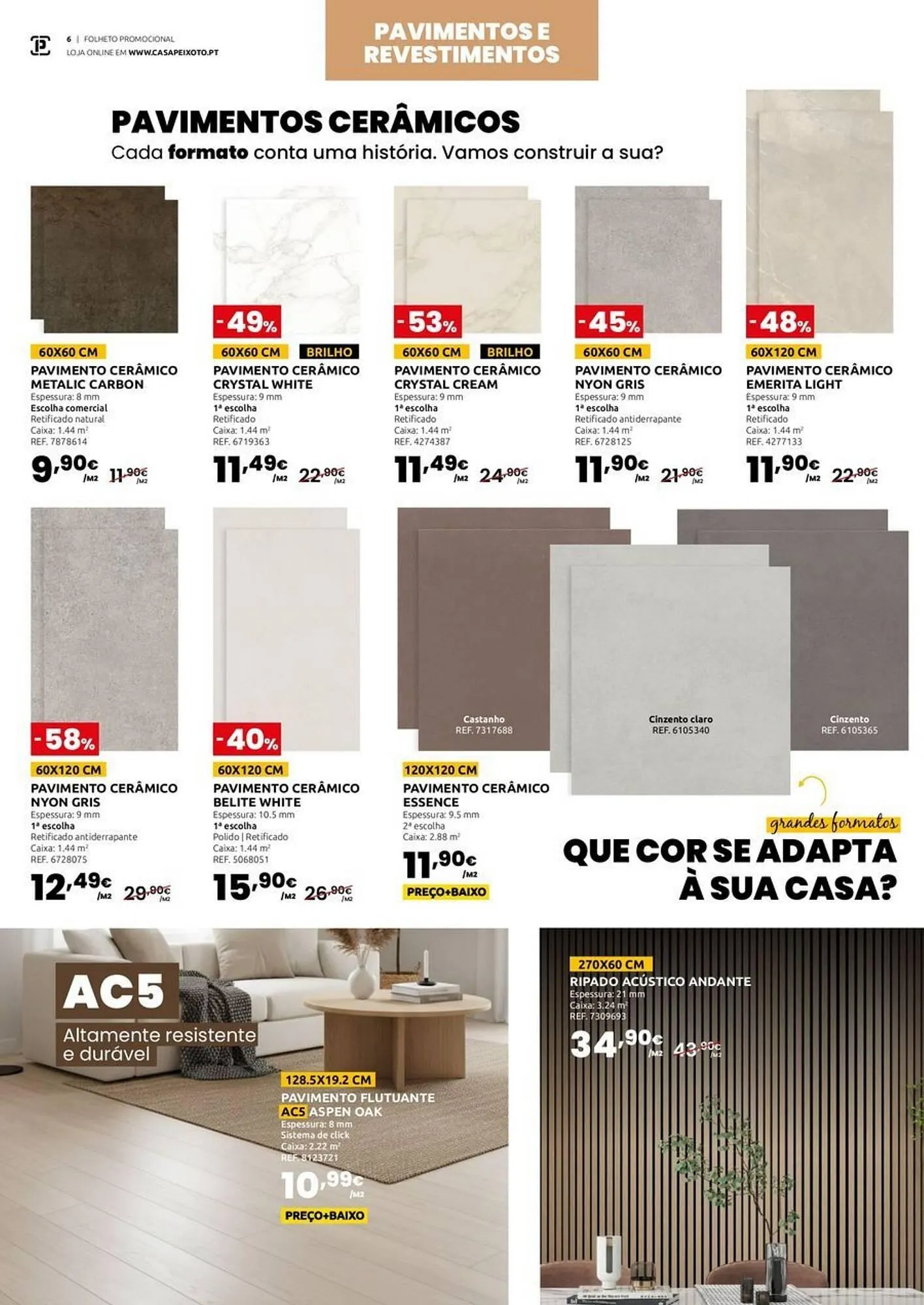 Folheto Folheto Casa Peixoto de 5 de outubro até 6 de novembro 2025 - Pagina 6