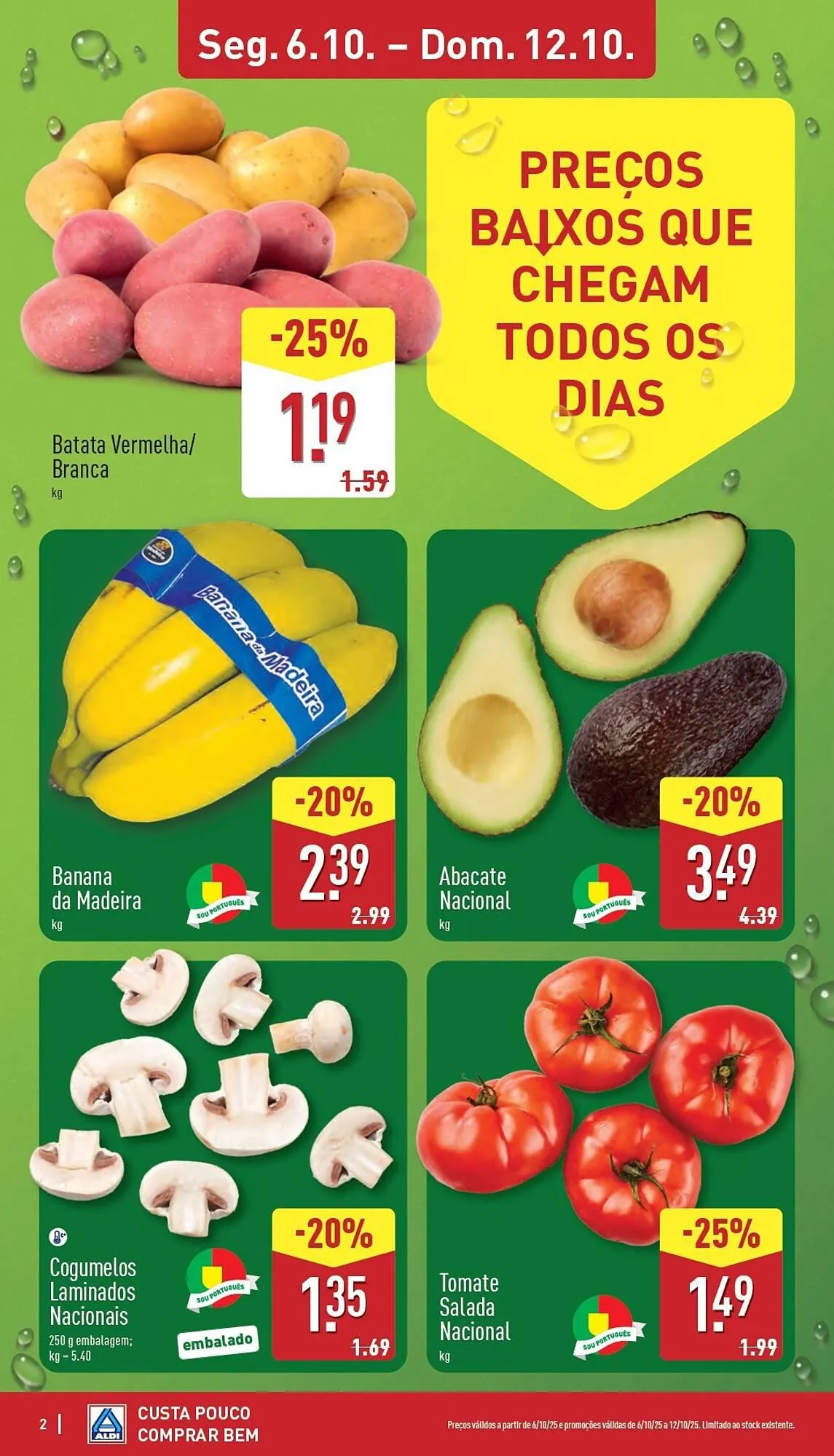 Folheto Folheto ALDI de 6 de outubro até 12 de outubro 2025 - Pagina 2