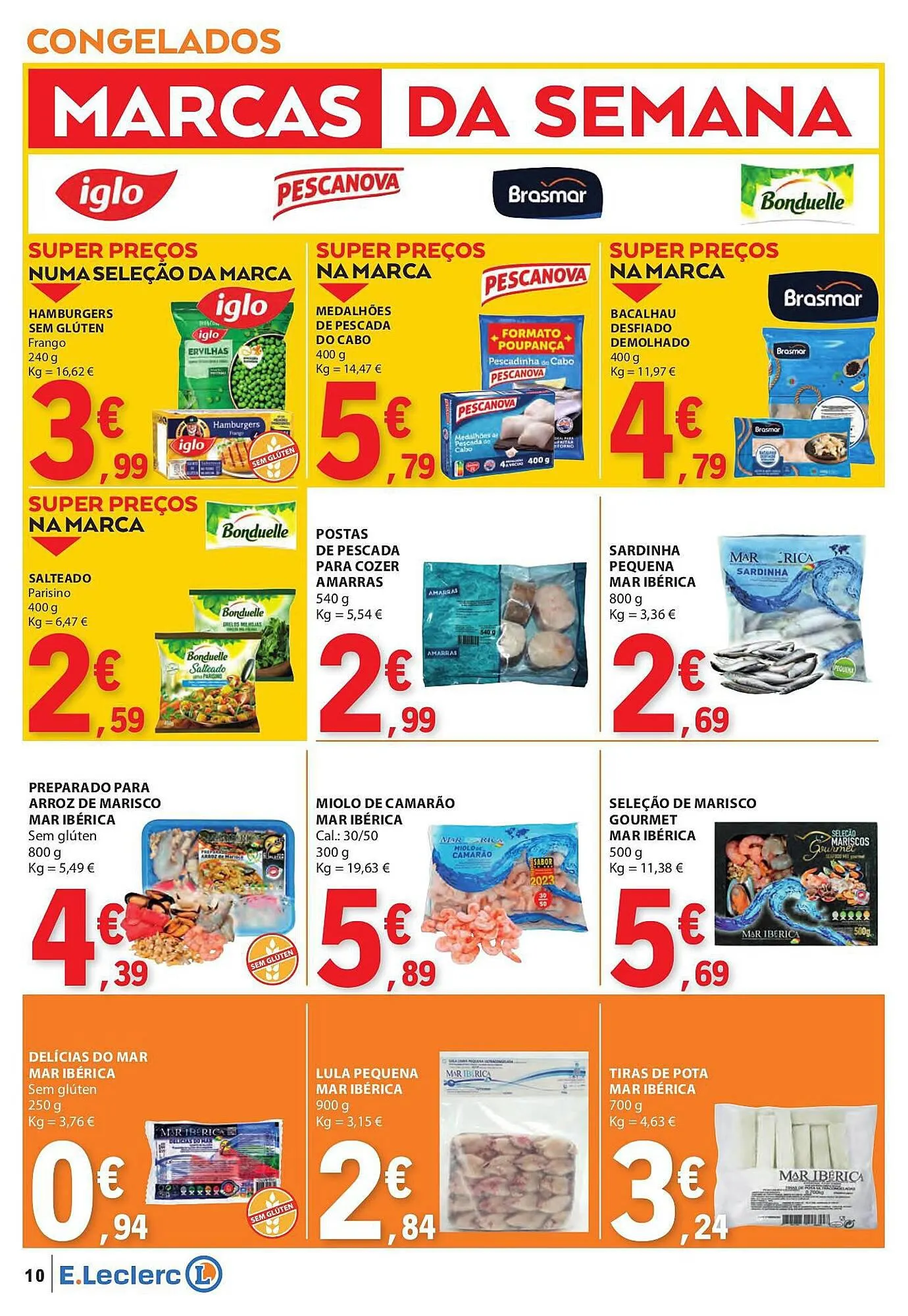 Folheto Folheto E.Leclerc de 29 de fevereiro até 6 de março 2024 - Pagina 10