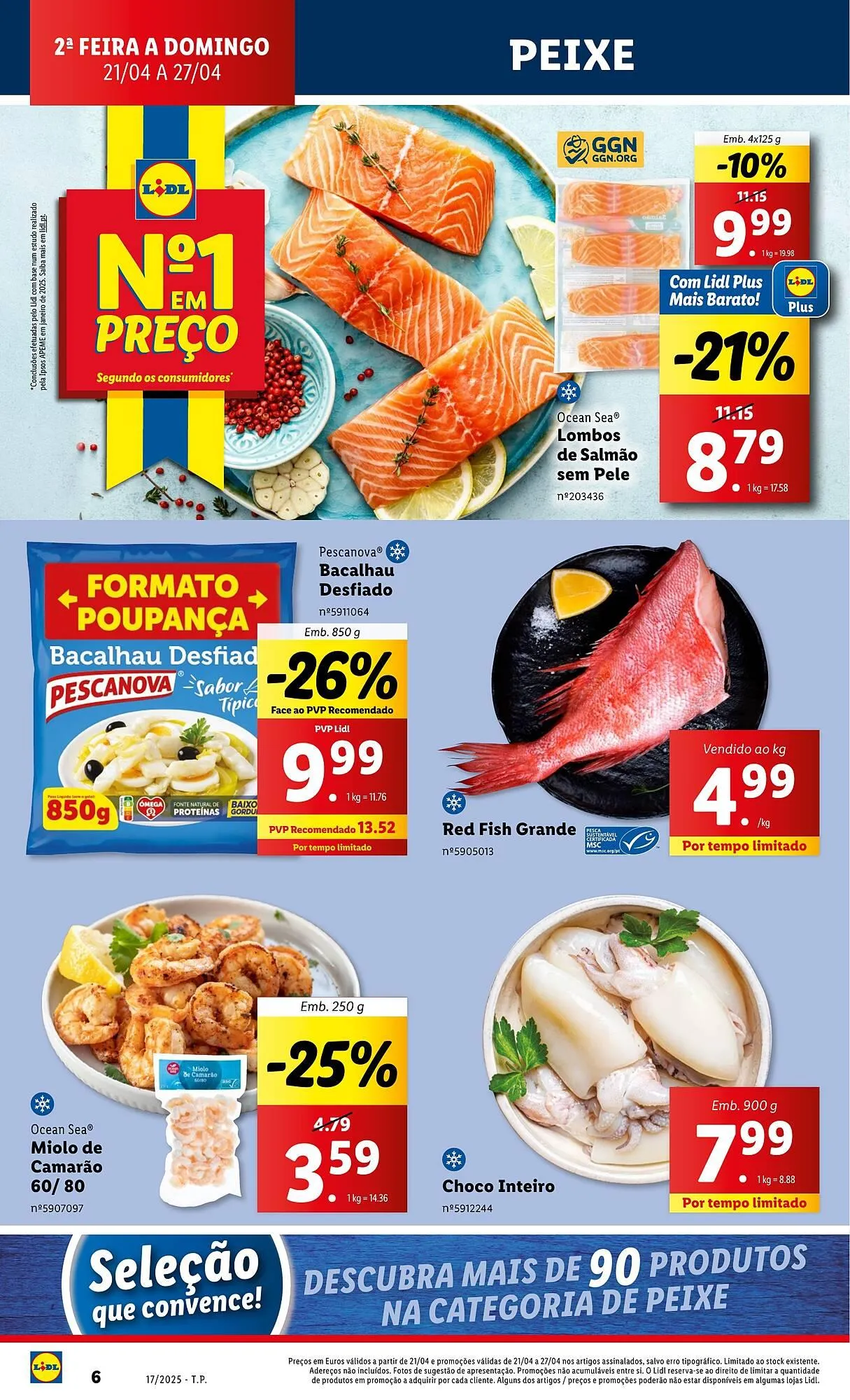 Folheto Folheto Lidl de 21 de abril até 27 de abril 2025 - Pagina 6