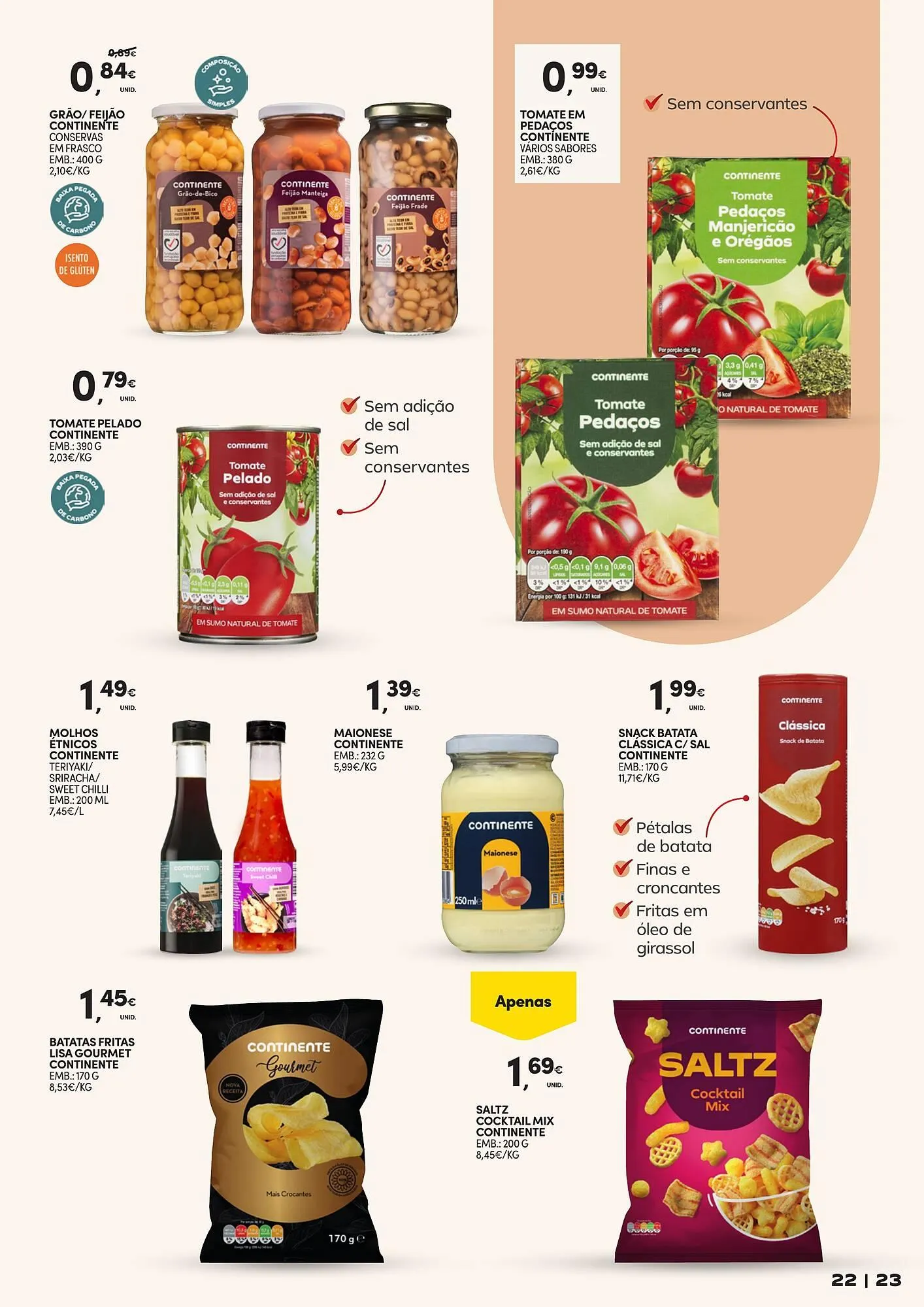 Folheto Folheto Continente de 7 de abril até 19 de abril 2026 - Pagina 23