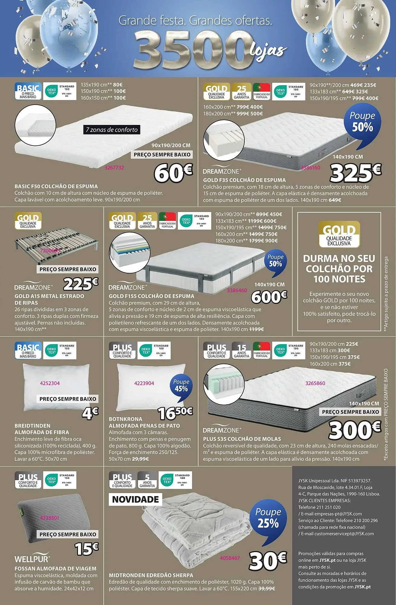 Folheto Folheto JYSK de 17 de outubro até 1 de novembro 2024 - Pagina 7