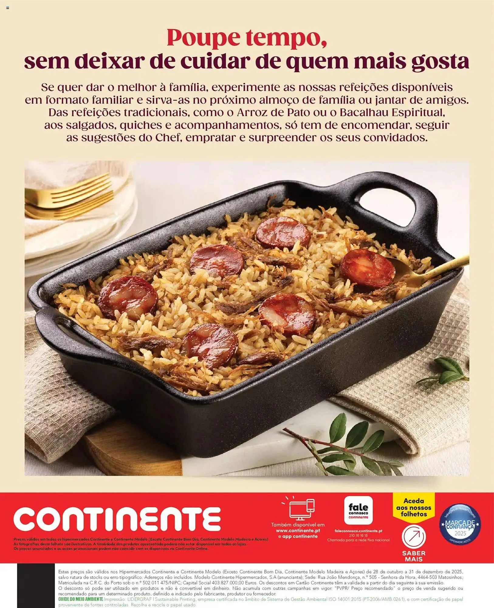 Folheto Folheto Continente de 28 de outubro até 1 de janeiro 2026 - Pagina 28