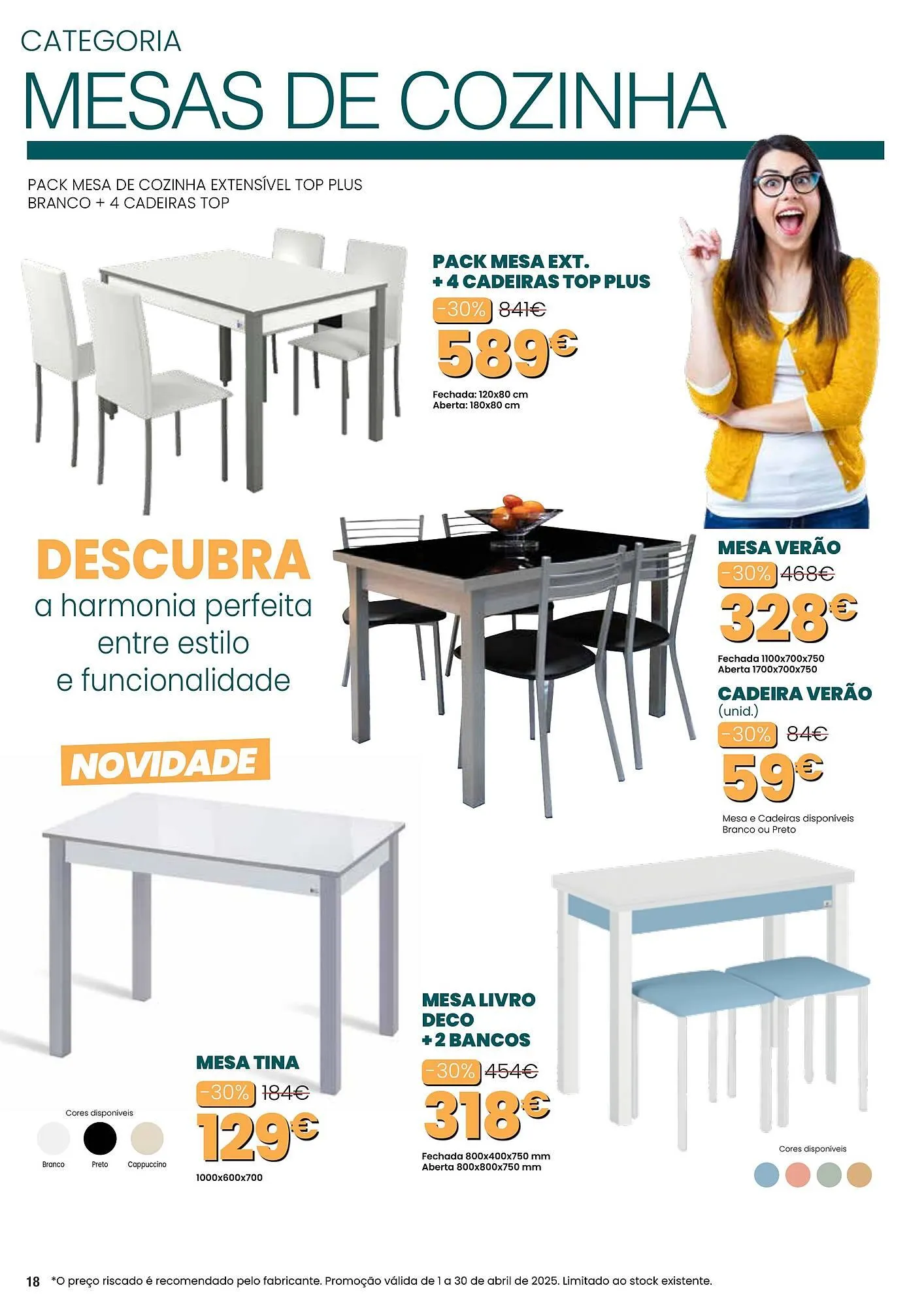 Folheto Folheto Hiper Centro do Móvel de 1 de abril até 30 de abril 2025 - Pagina 18