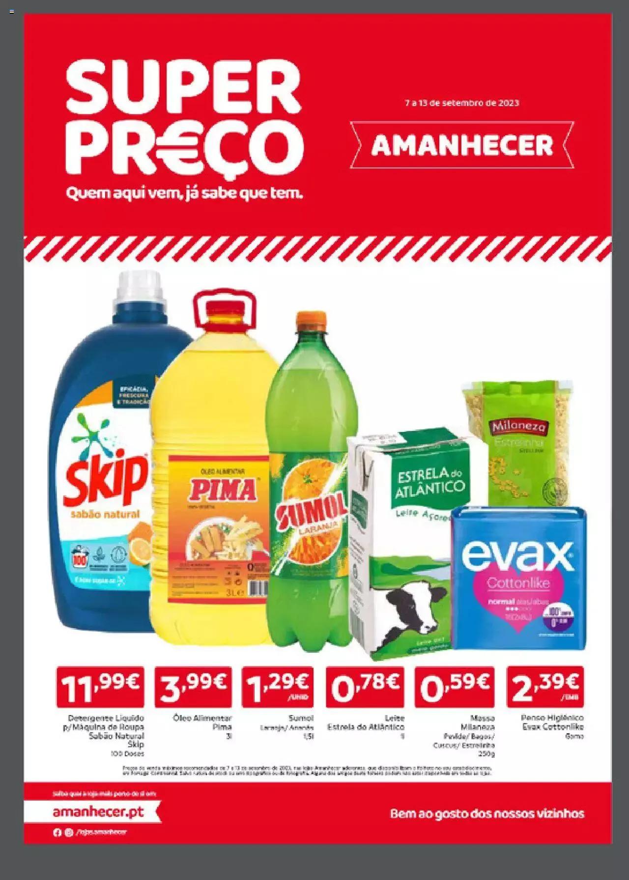 Folheto Amanhecer folheto de 7 de setembro até 13 de setembro 2023 - Pagina 1