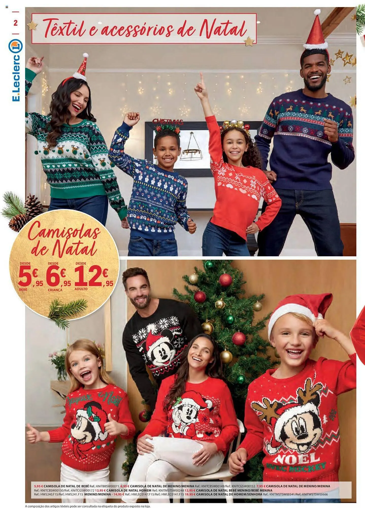 Folheto Folheto E.Leclerc de 3 de novembro até 24 de dezembro 2023 - Pagina 2