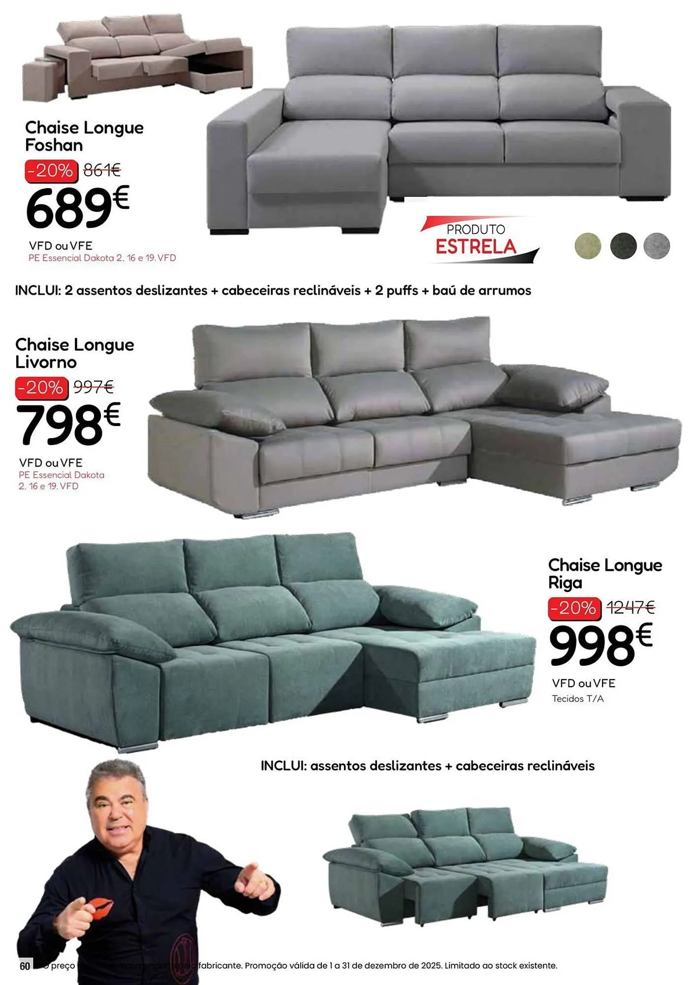 Folheto Folheto Hiper Centro do Móvel de 4 de dezembro até 31 de dezembro 2025 - Pagina 60