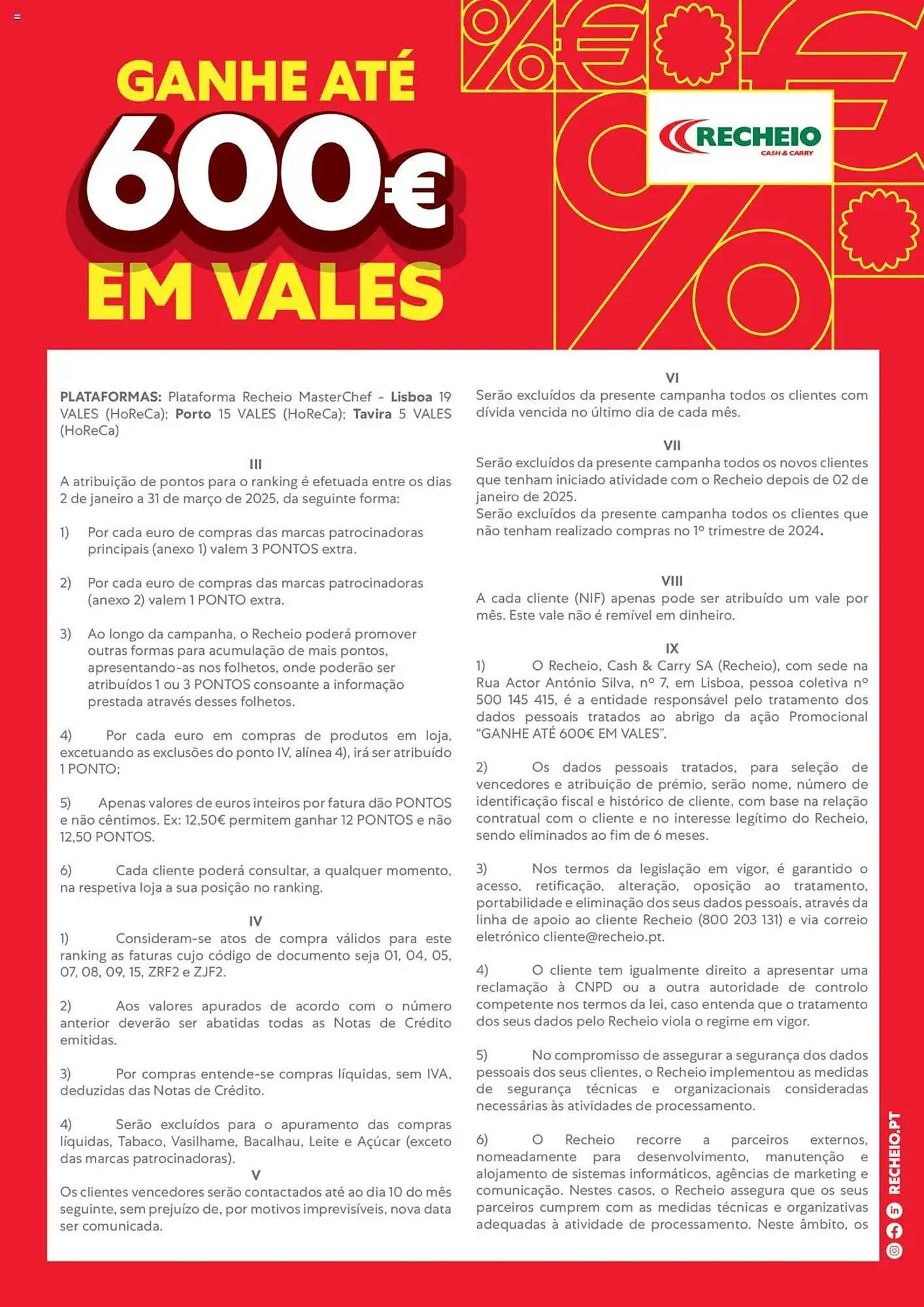 Folheto Folheto Recheio de 2 de janeiro até 31 de março 2025 - Pagina 2