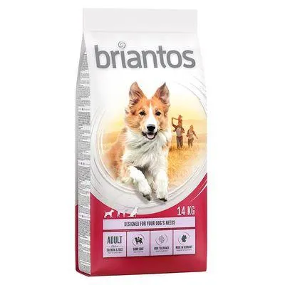 Briantos 14 kg ração para cães com grande desconto!