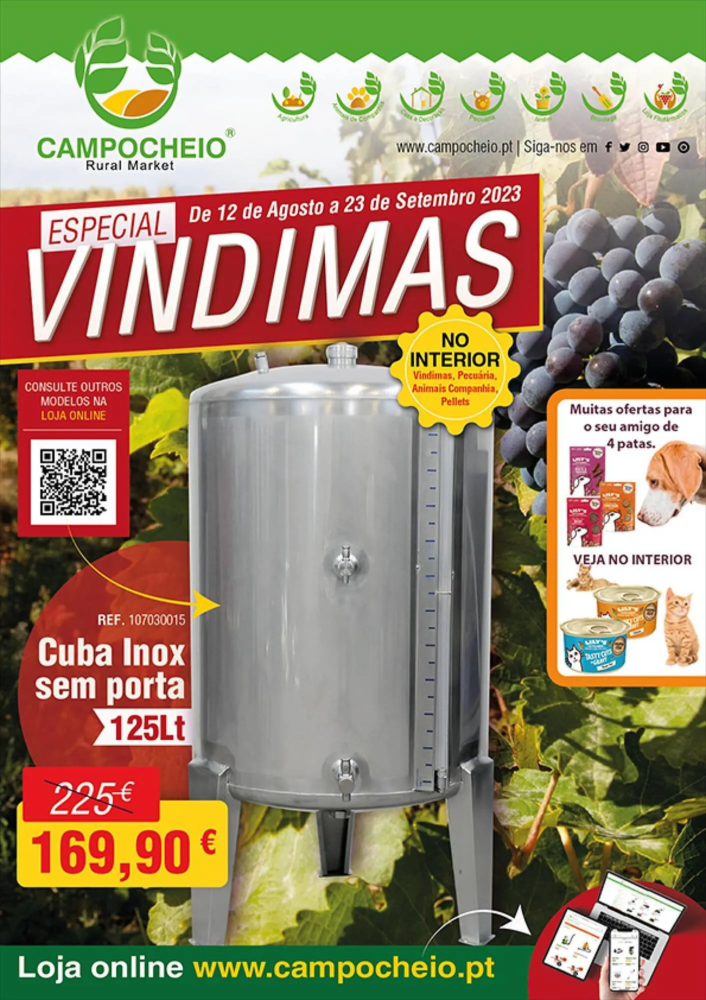 Folheto CAMPOCHEIO - 1