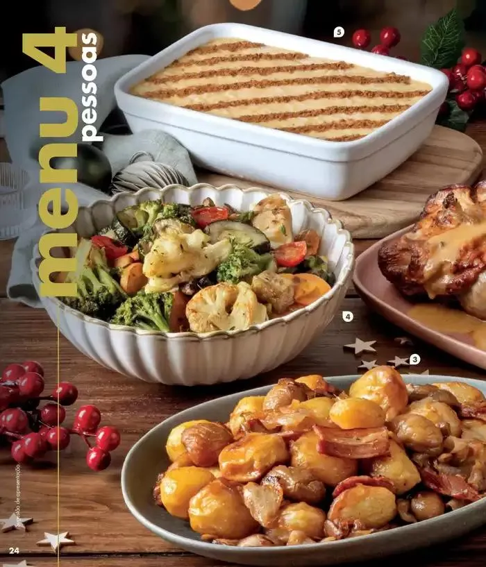 Folheto Pingo Doce Encomendas de Natal e Ano Novo de 19 de novembro até 19 de dezembro 2024 - Pagina 24