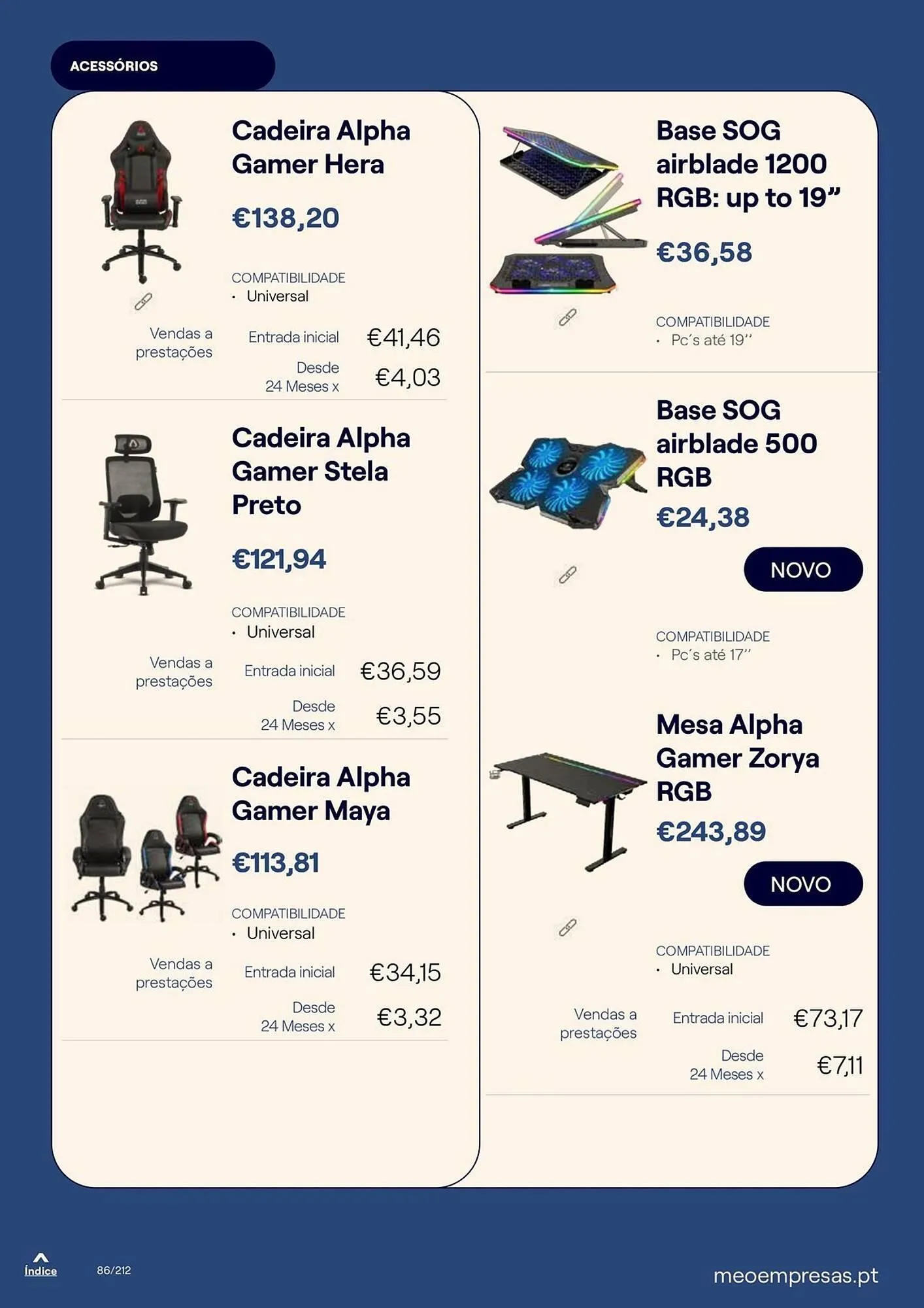Folheto Catálogo MEO de 20 de outubro até 31 de dezembro 2025 - Pagina 86