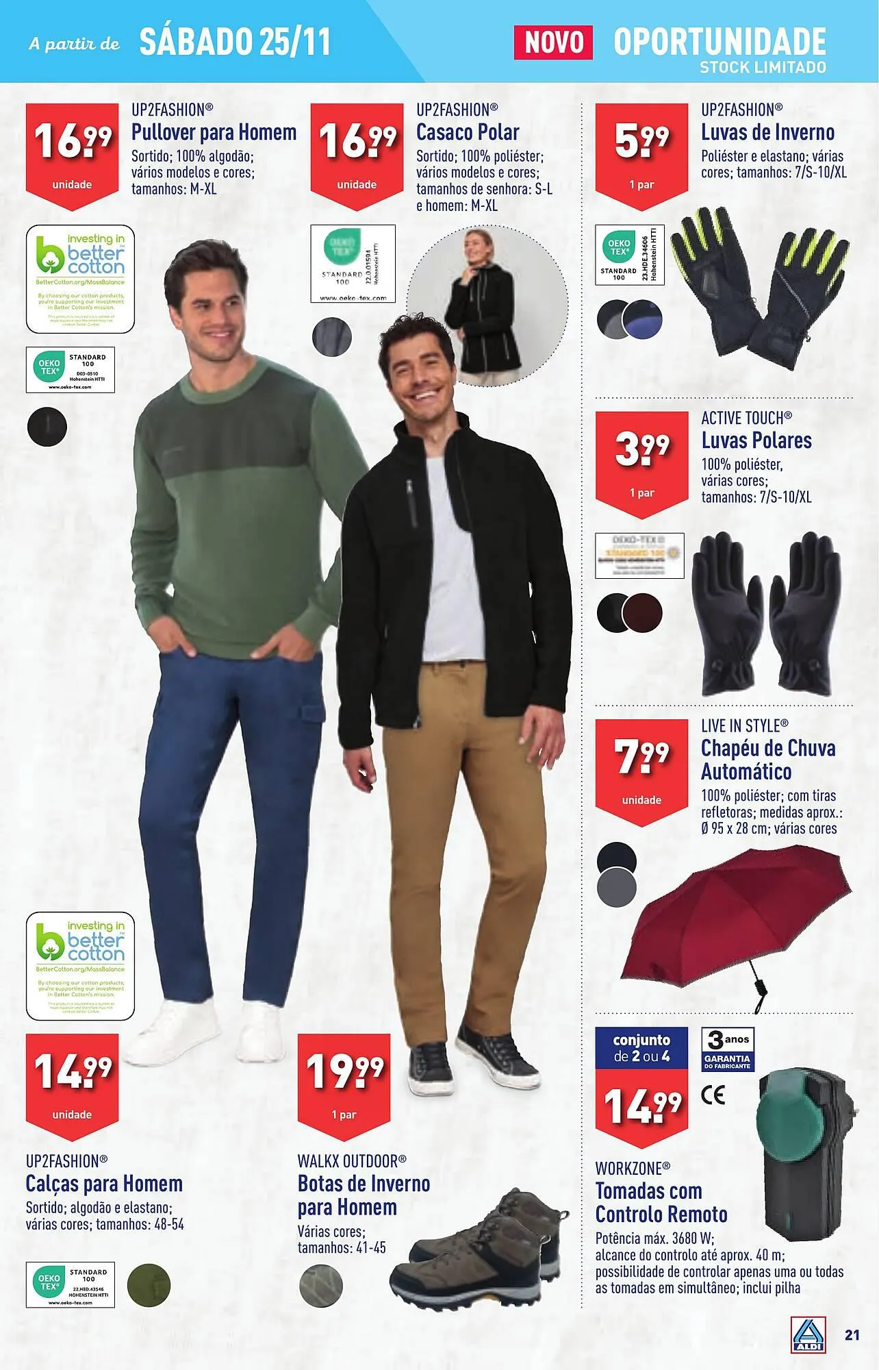 Folheto Folheto ALDI de 22 de novembro até 28 de novembro 2023 - Pagina 21