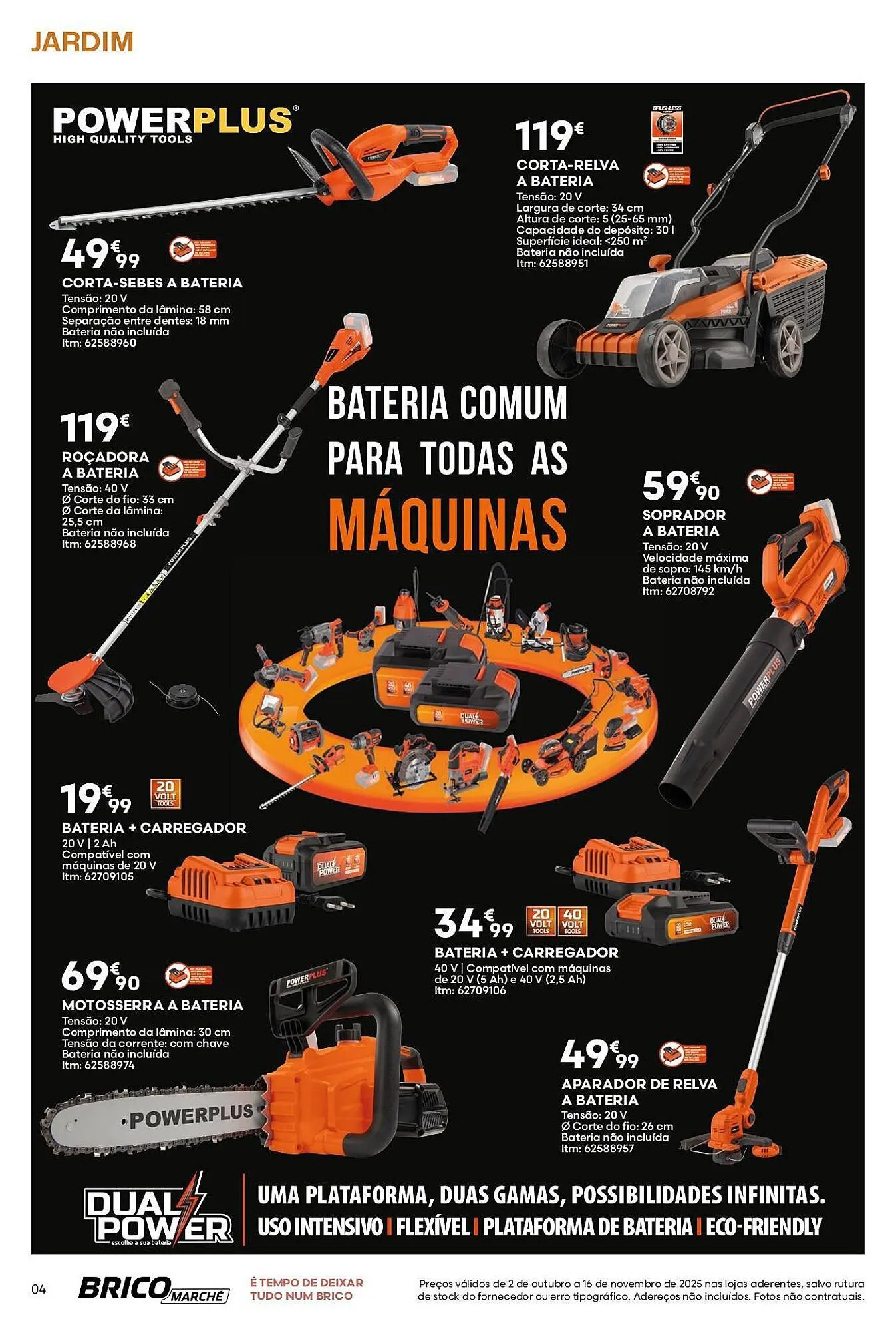 Folheto Folheto Bricomarché de 2 de outubro até 16 de novembro 2025 - Pagina 4