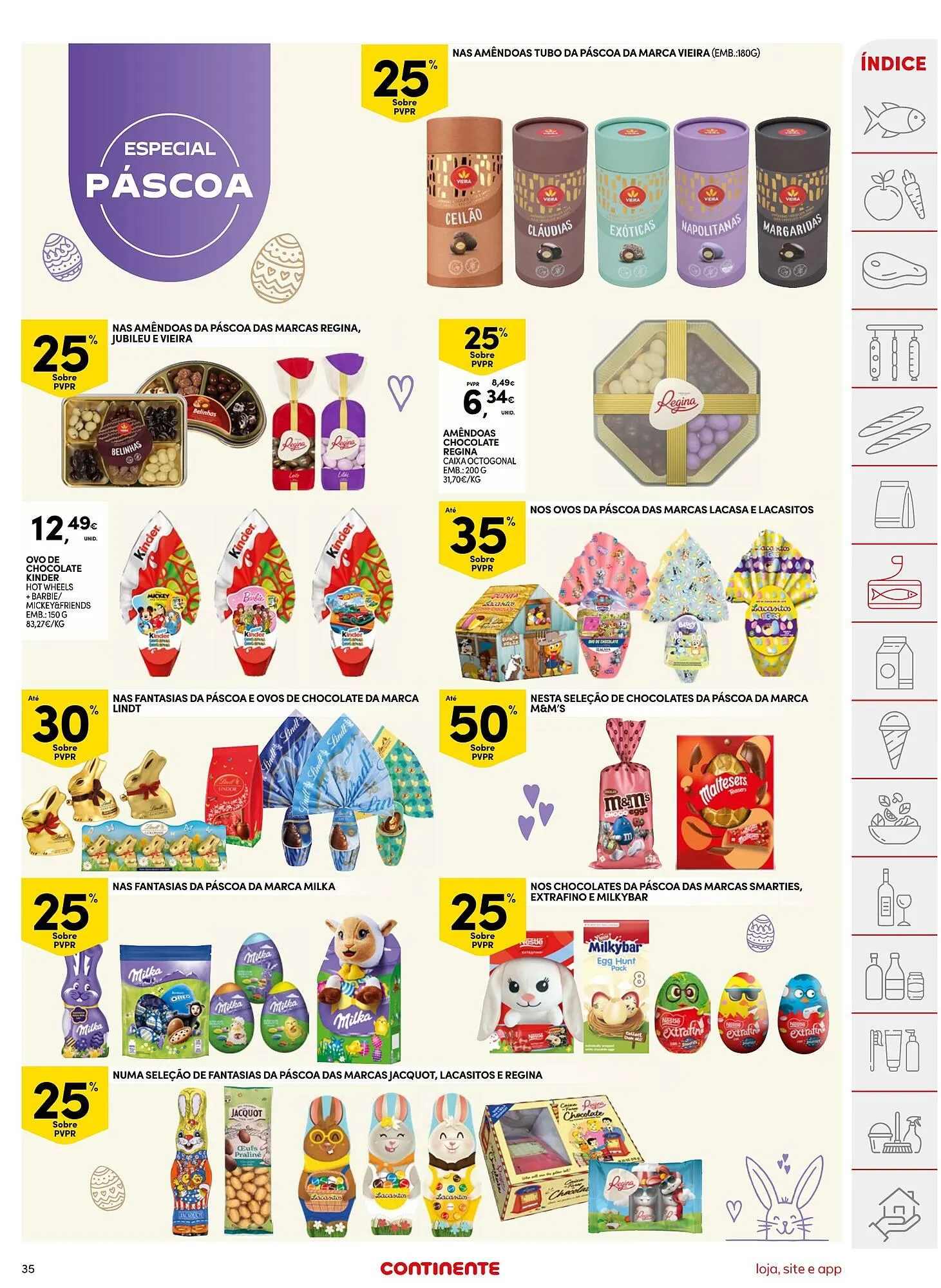 Folheto Folheto Continente de 10 de março até 16 de março 2026 - Pagina 35