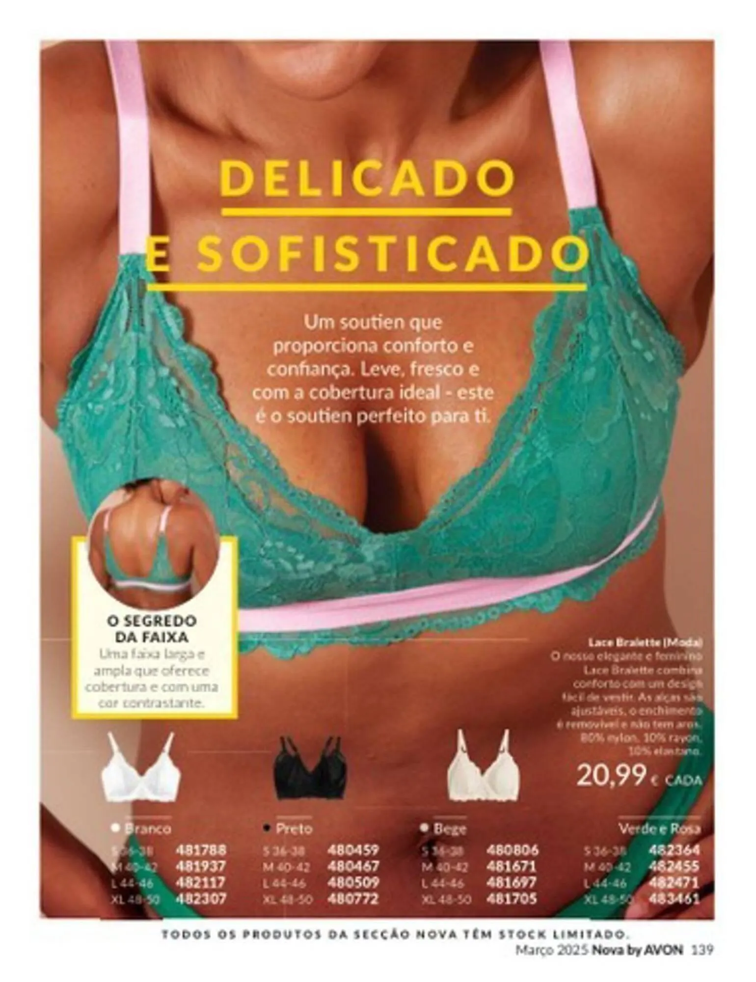 Folheto Folheto Avon de 3 de março até 31 de março 2025 - Pagina 139