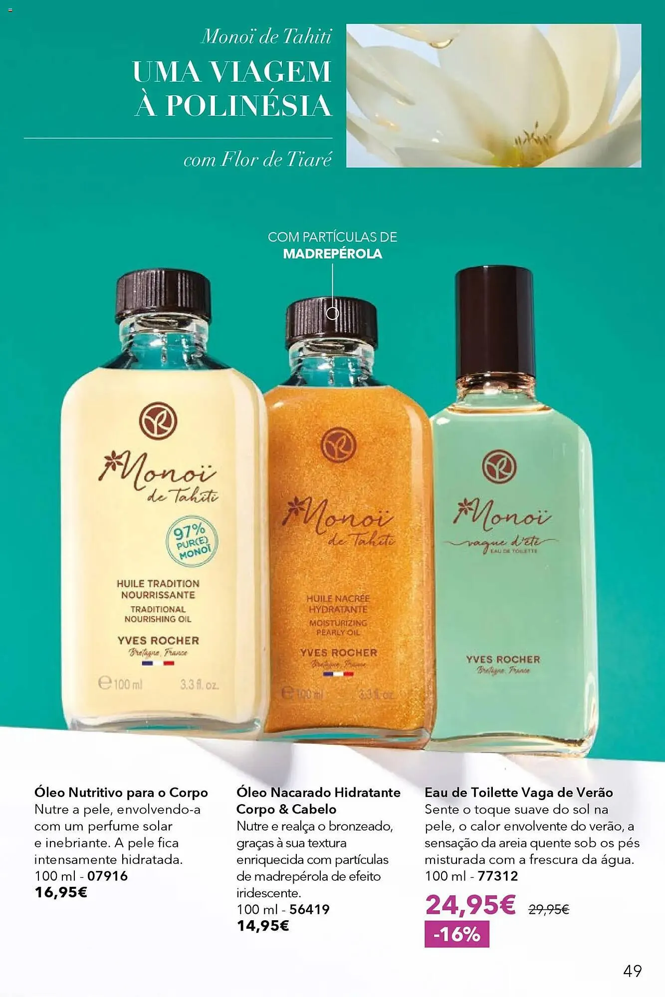 Folheto Catálogo Yves Rocher de 31 de março até 17 de abril 2026 - Pagina 49