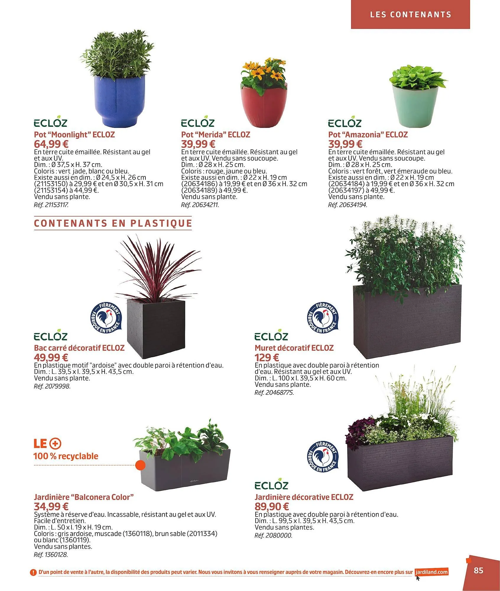 Folheto Catálogo Jardiland de 8 de maio até 31 de julho 2026 - Pagina 85