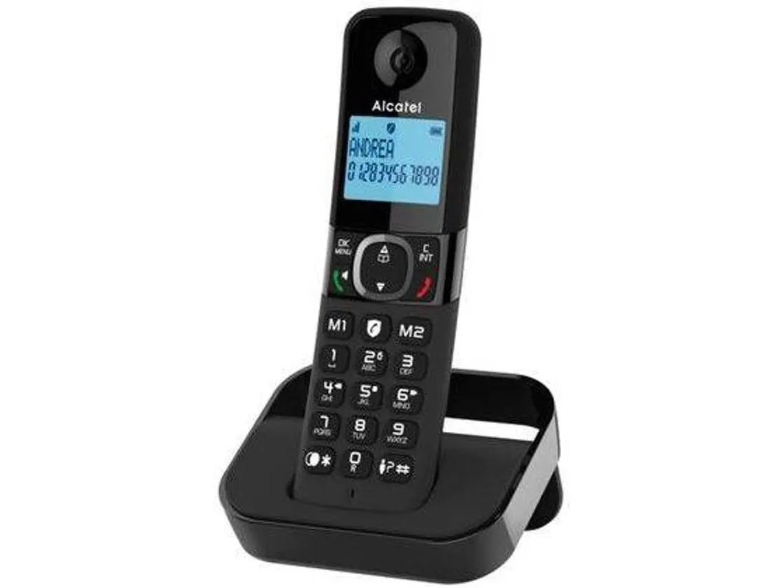 Telefone Fixo ALCATEL F860 Duo BLK Preto