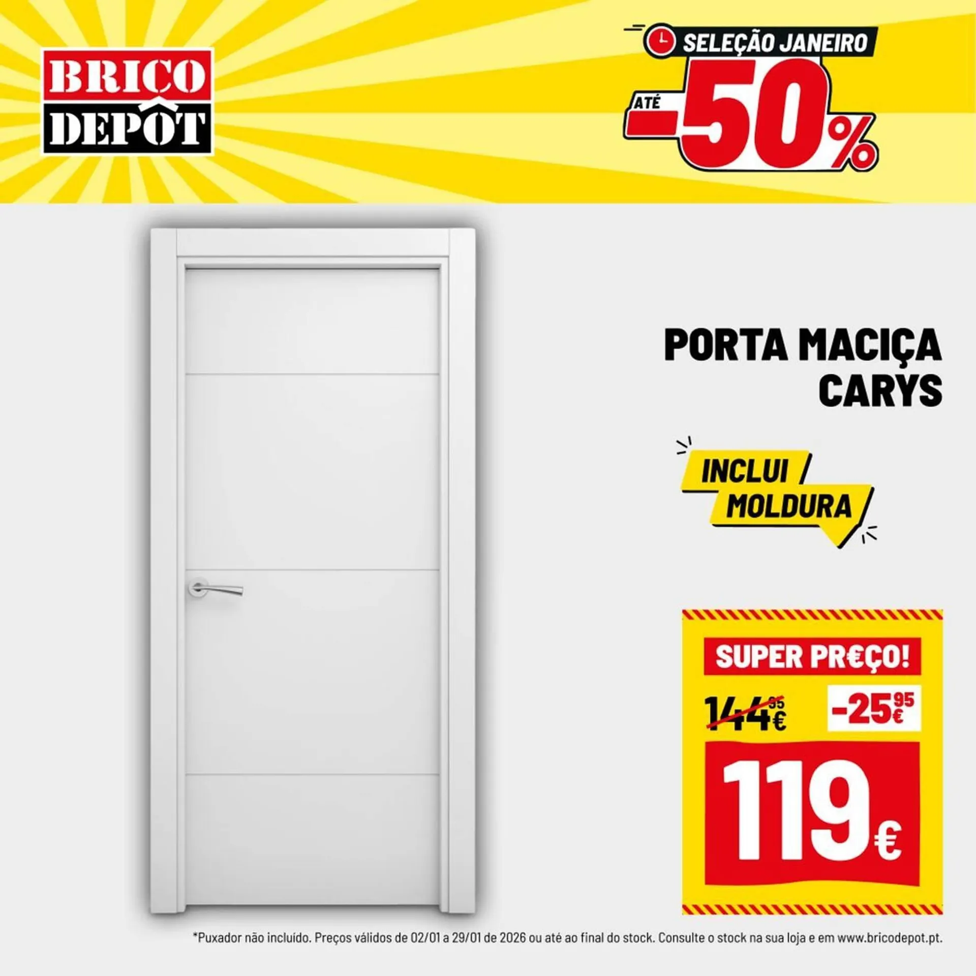 Folheto Folheto Brico Depôt de 5 de janeiro até 29 de janeiro 2026 - Pagina 2