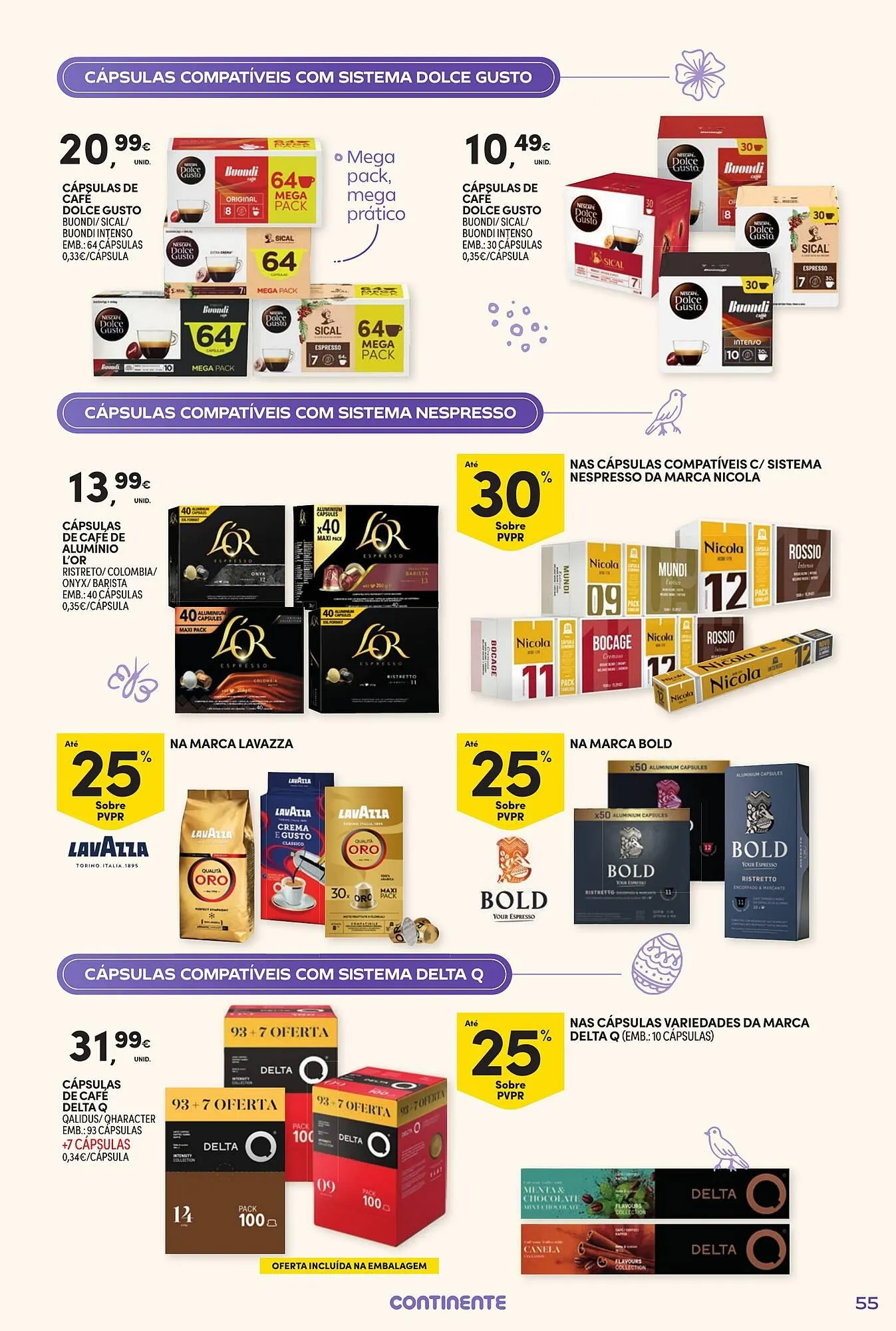 Folheto Folheto Continente de 17 de março até 5 de abril 2026 - Pagina 55