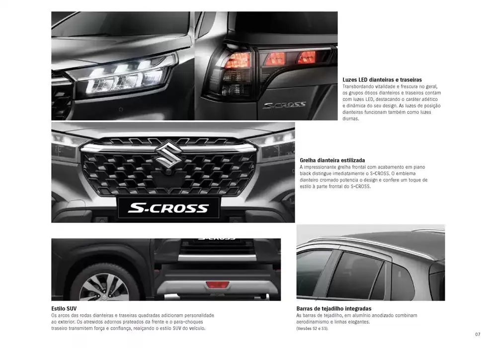 Folheto Suzuki Novo S-cross de 31 de outubro até 31 de agosto 2025 - Pagina 7
