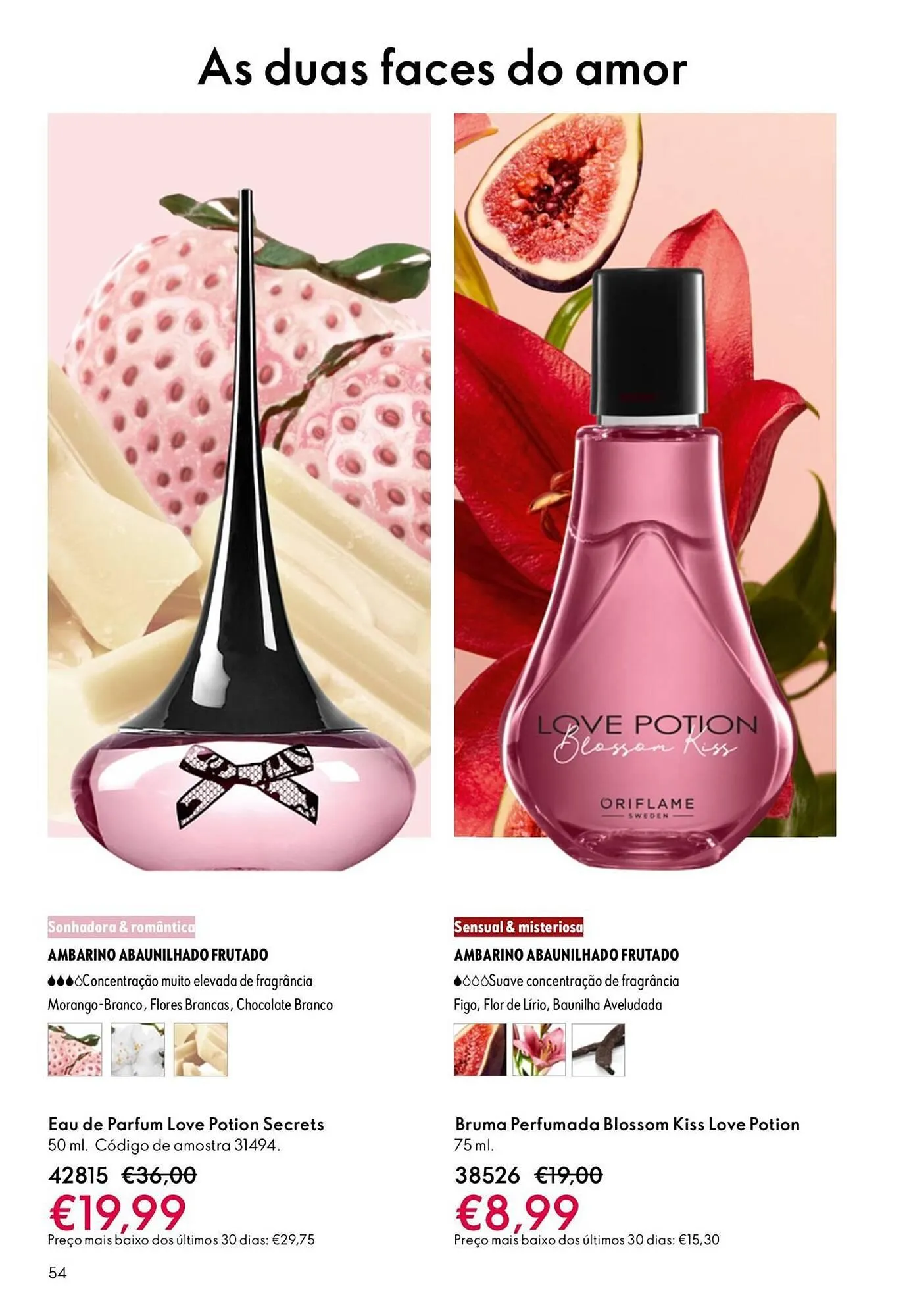 Folheto Catálogo Oriflame de 21 de janeiro até 10 de fevereiro 2026 - Pagina 54