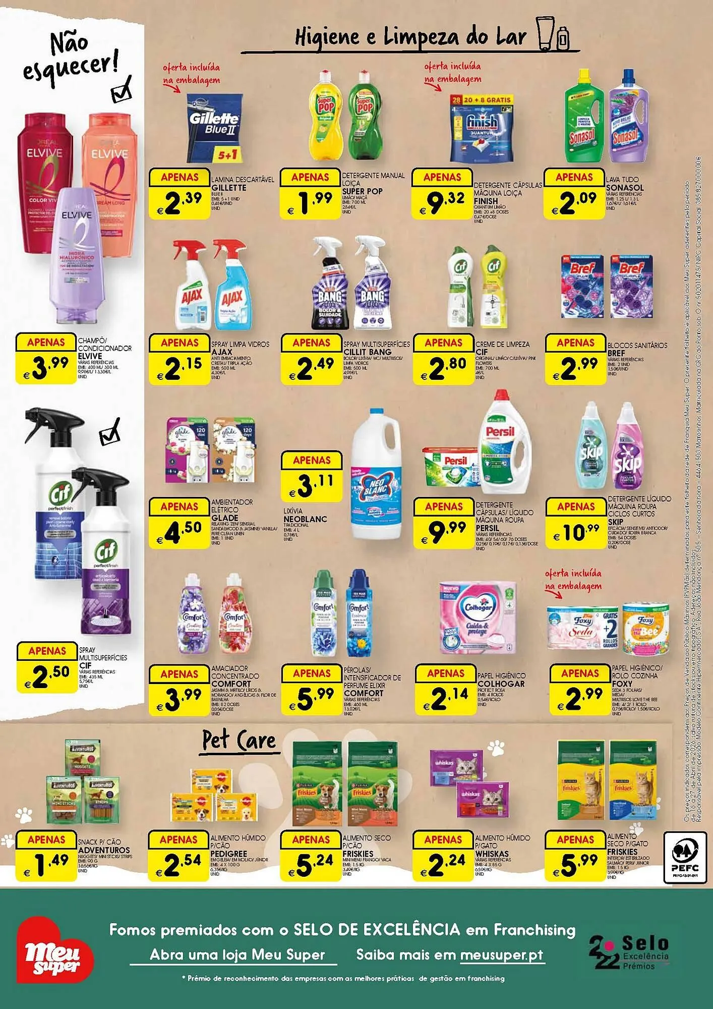 Folheto Folheto Meu Super de 16 de abril até 27 de abril 2026 - Pagina 12