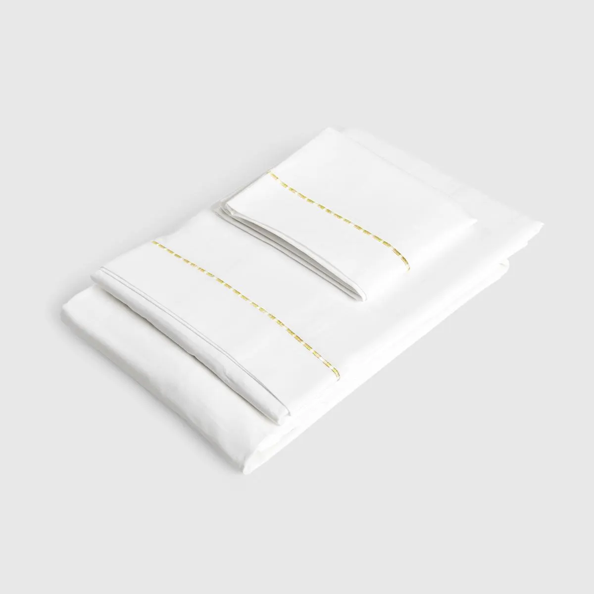 Jogo Lençol Percale Macio Bebé Rolinho Amarelo