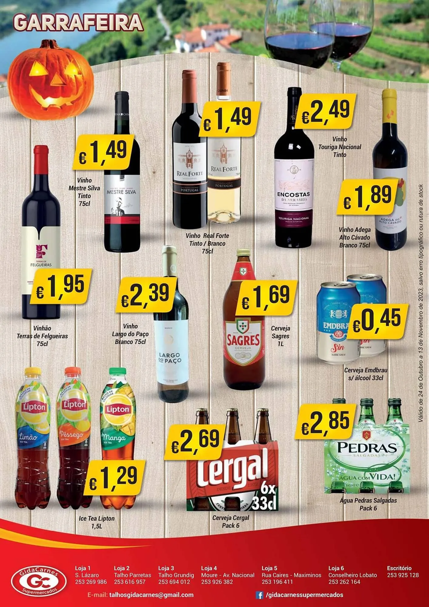 Folheto Folheto GidaCarnes Supermercados de 24 de outubro até 13 de novembro 2023 - Pagina 4