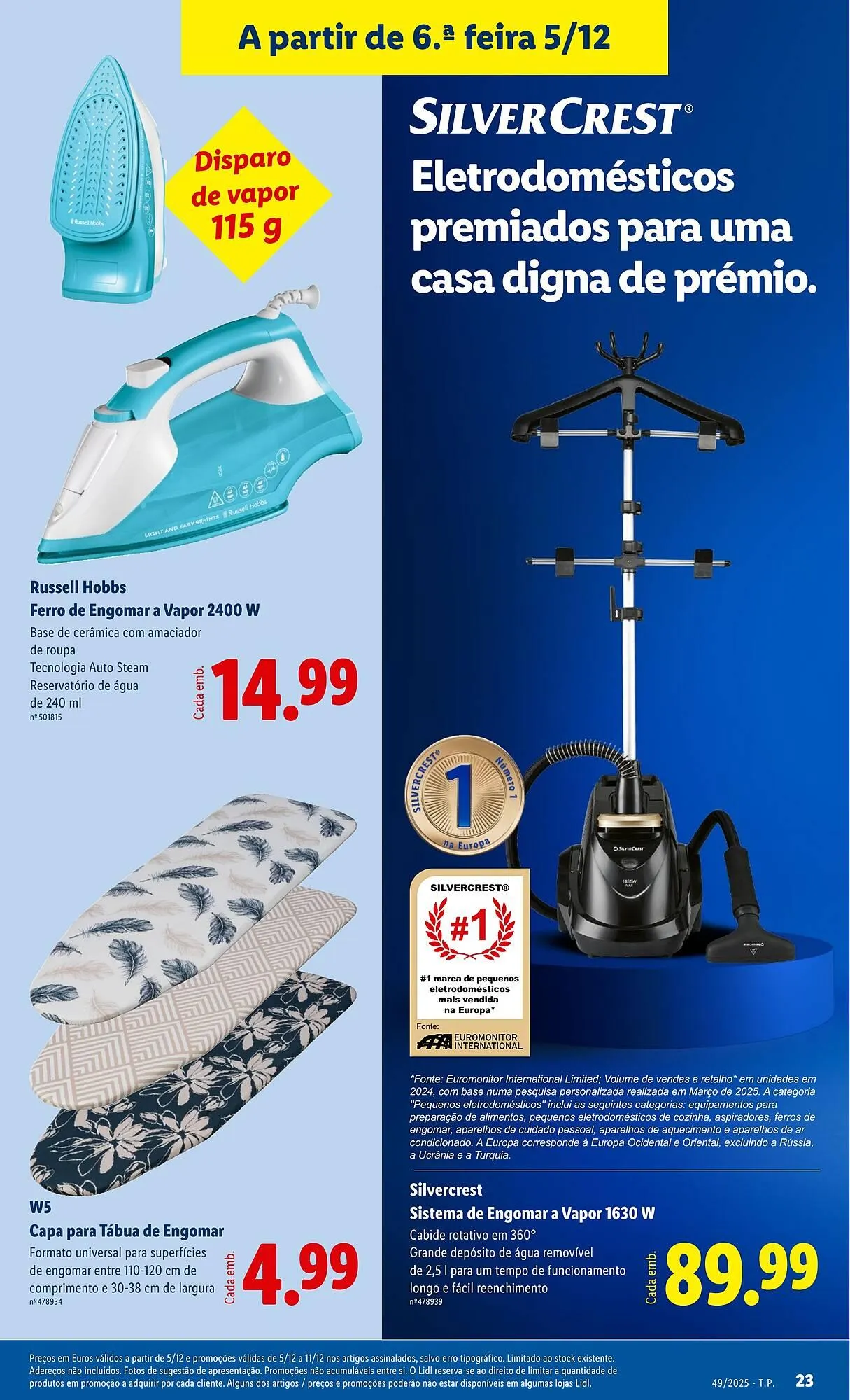 Folheto Folheto Lidl de 1 de dezembro até 7 de dezembro 2025 - Pagina 23