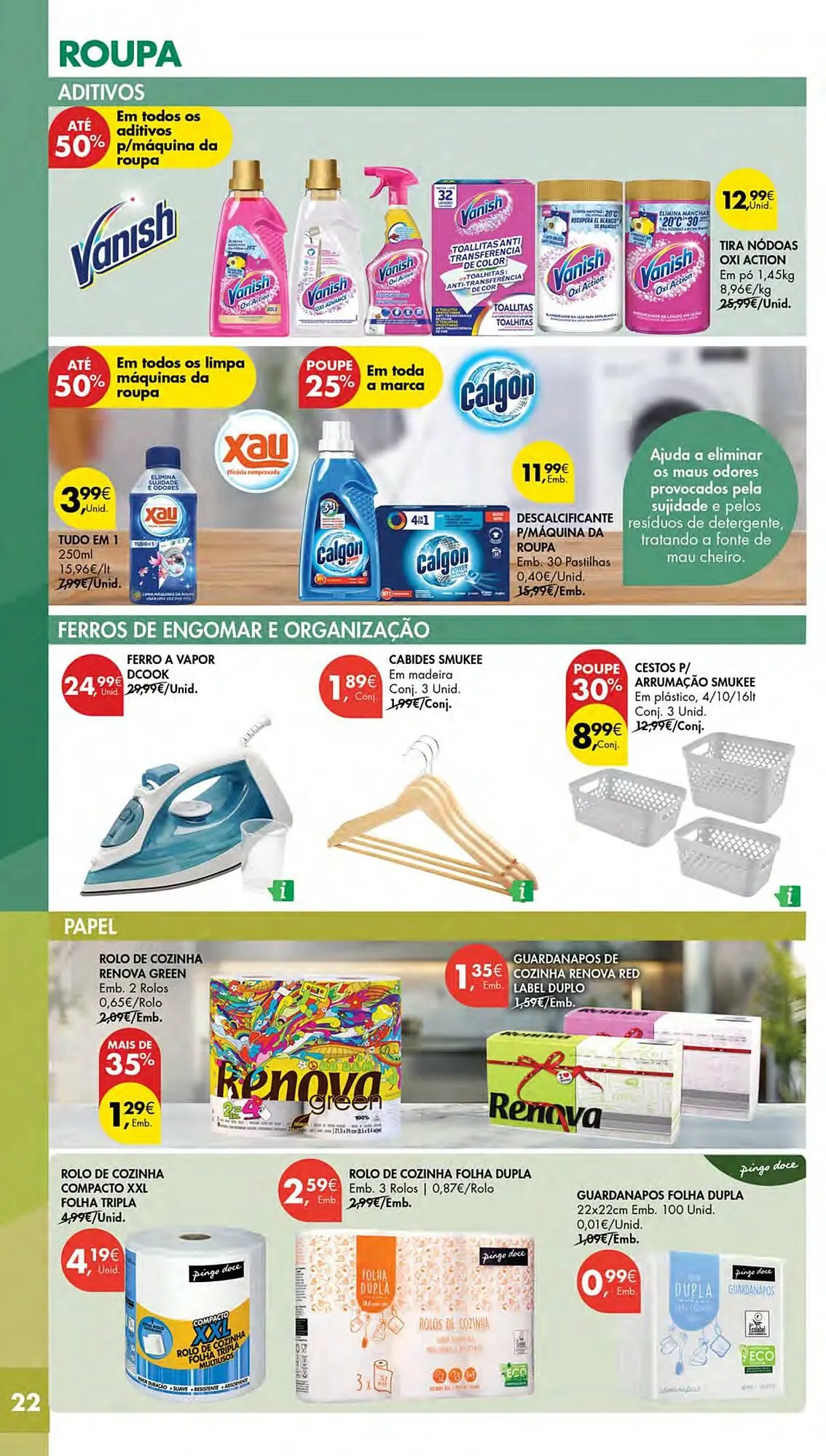 Folheto Folheto Pingo Doce de 26 de junho até 9 de julho 2025 - Pagina 22