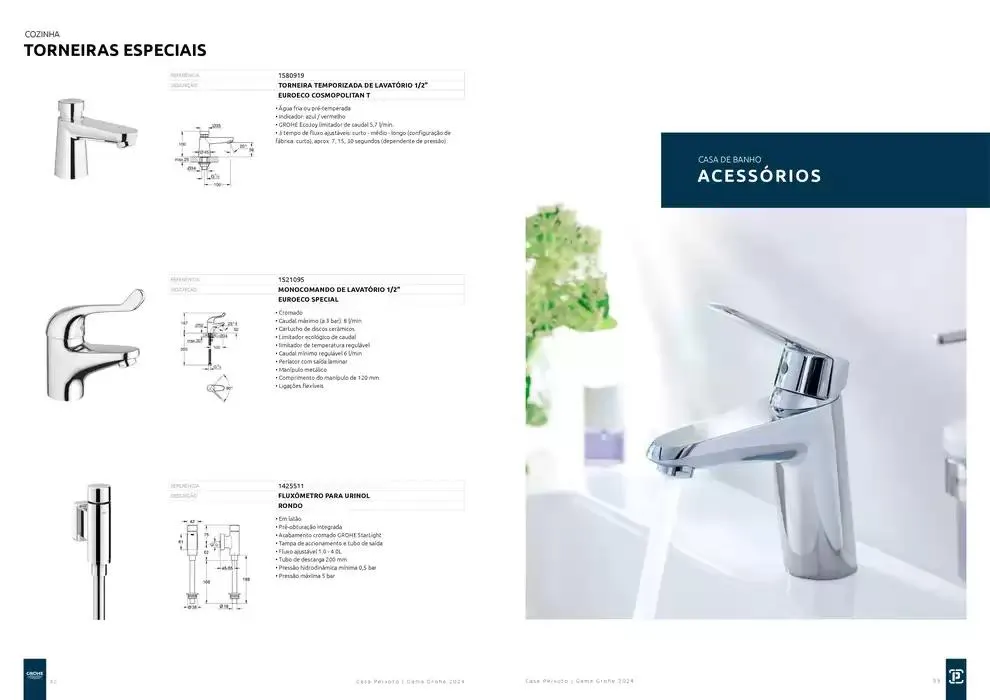 Folheto Catalogo gama grohe 2024 b 1 digital de 14 de novembro até 31 de dezembro 2024 - Pagina 17