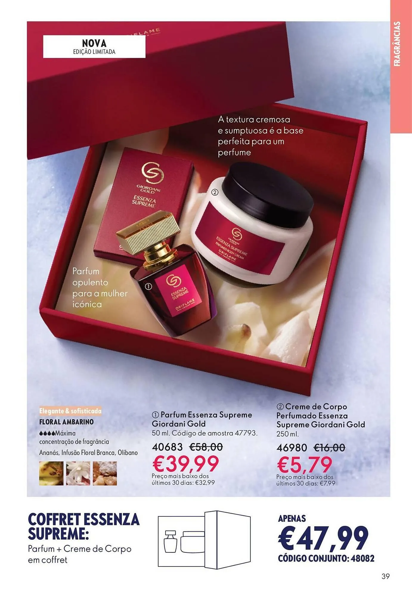Folheto Catálogo Oriflame de 12 de novembro até 2 de dezembro 2025 - Pagina 39