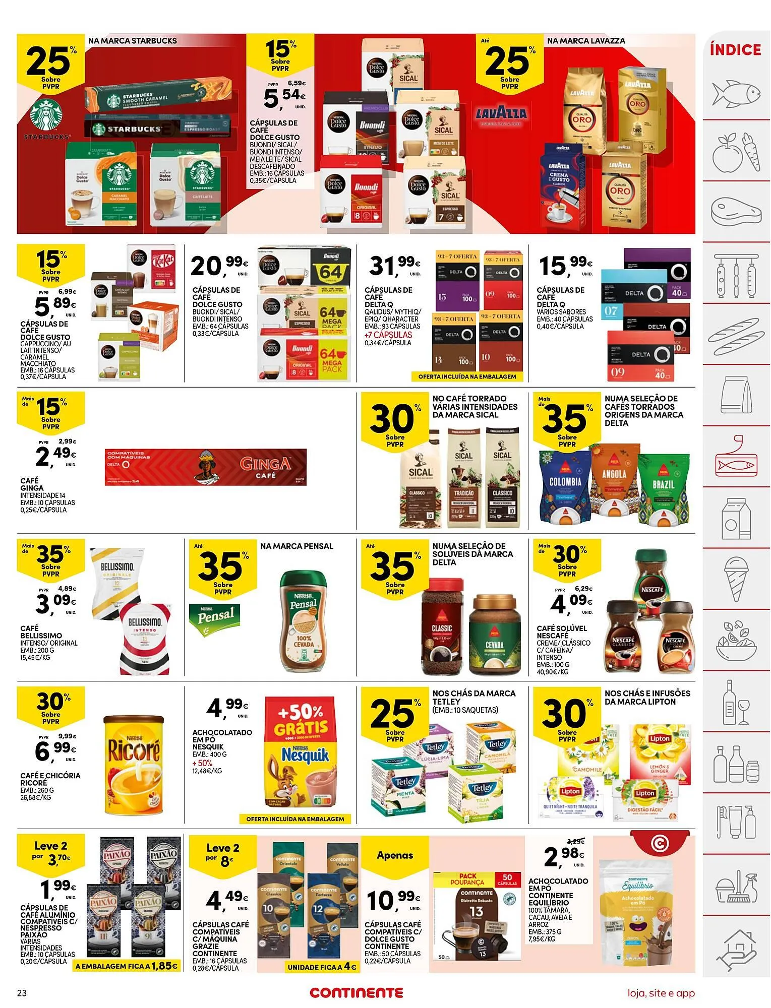 Folheto Folheto Continente de 27 de janeiro até 2 de fevereiro 2026 - Pagina 23