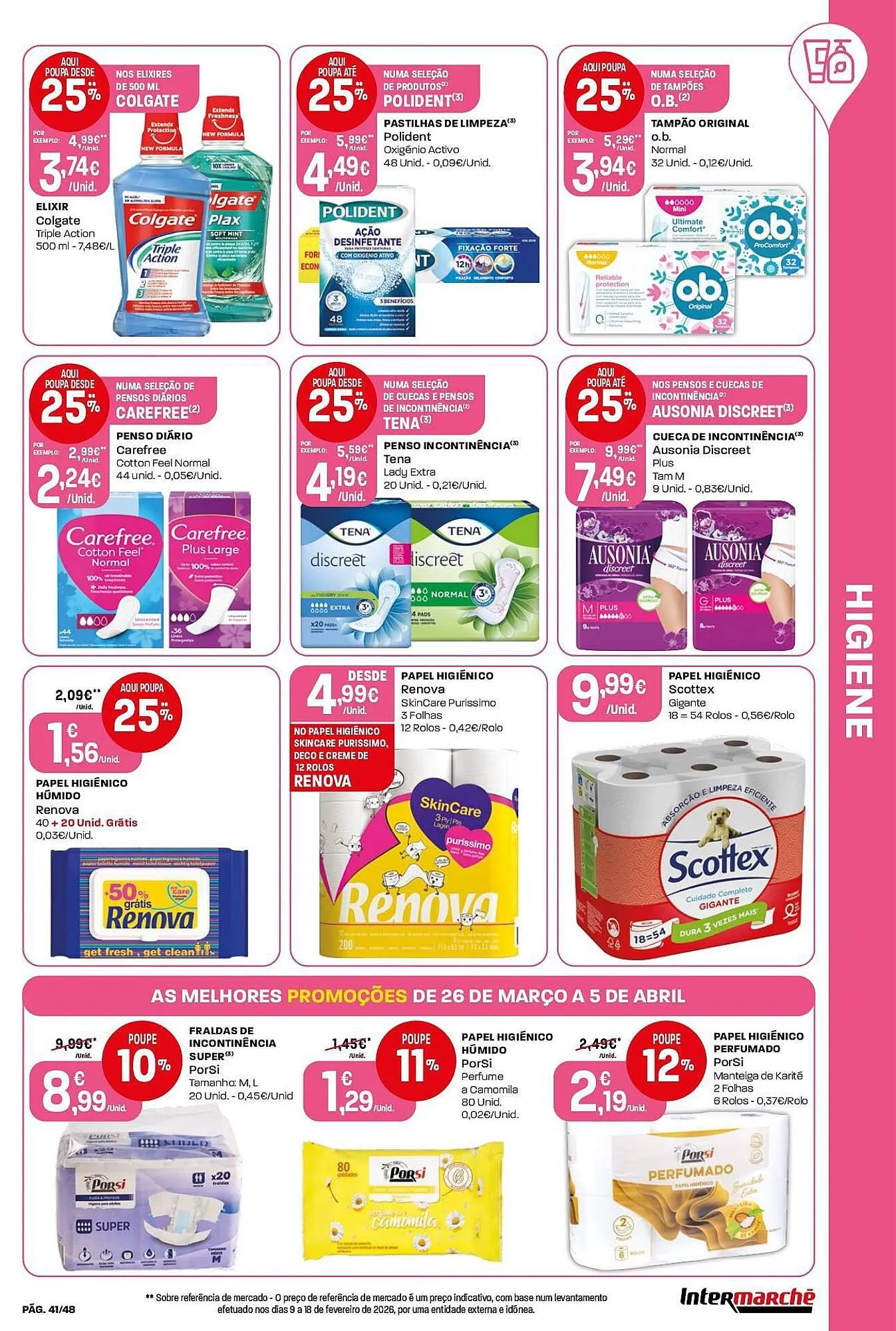 Folheto Folheto Intermarché de 26 de março até 5 de abril 2026 - Pagina 41