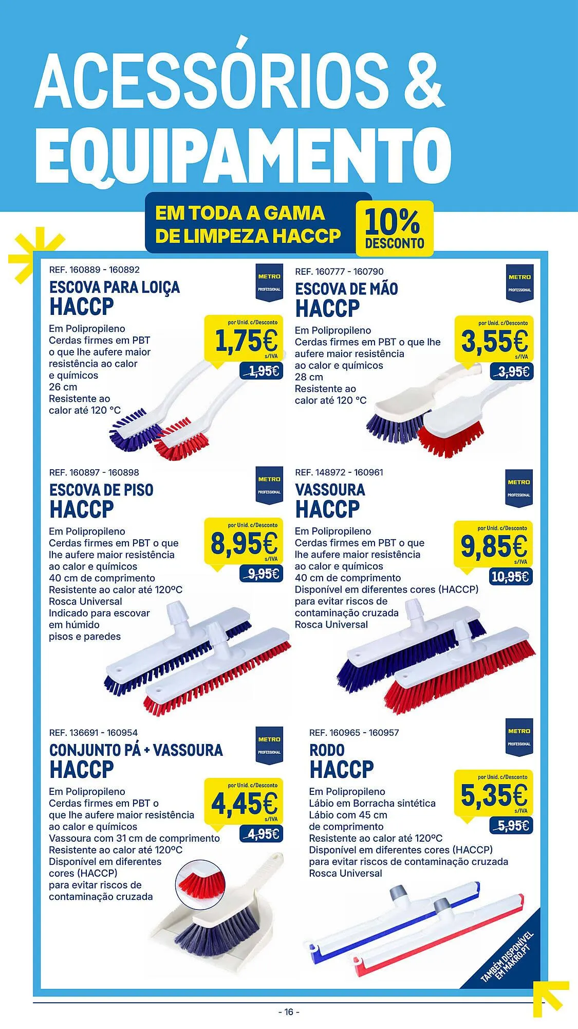 Folheto Folheto Makro de 22 de abril até 28 de abril 2025 - Pagina 16