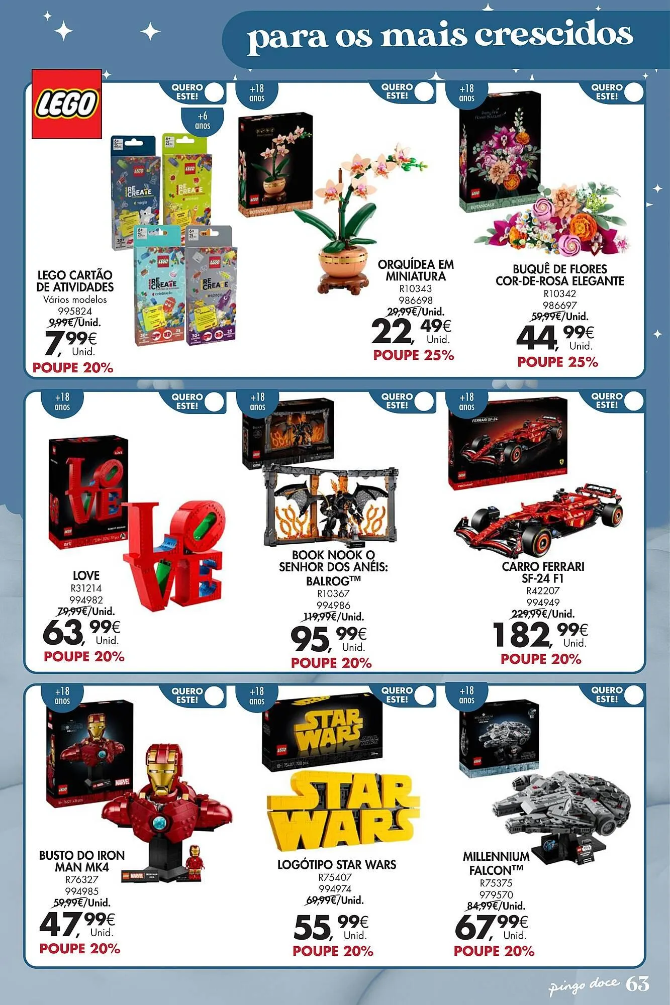 Folheto Folheto Pingo Doce de 18 de novembro até 5 de janeiro 2026 - Pagina 63