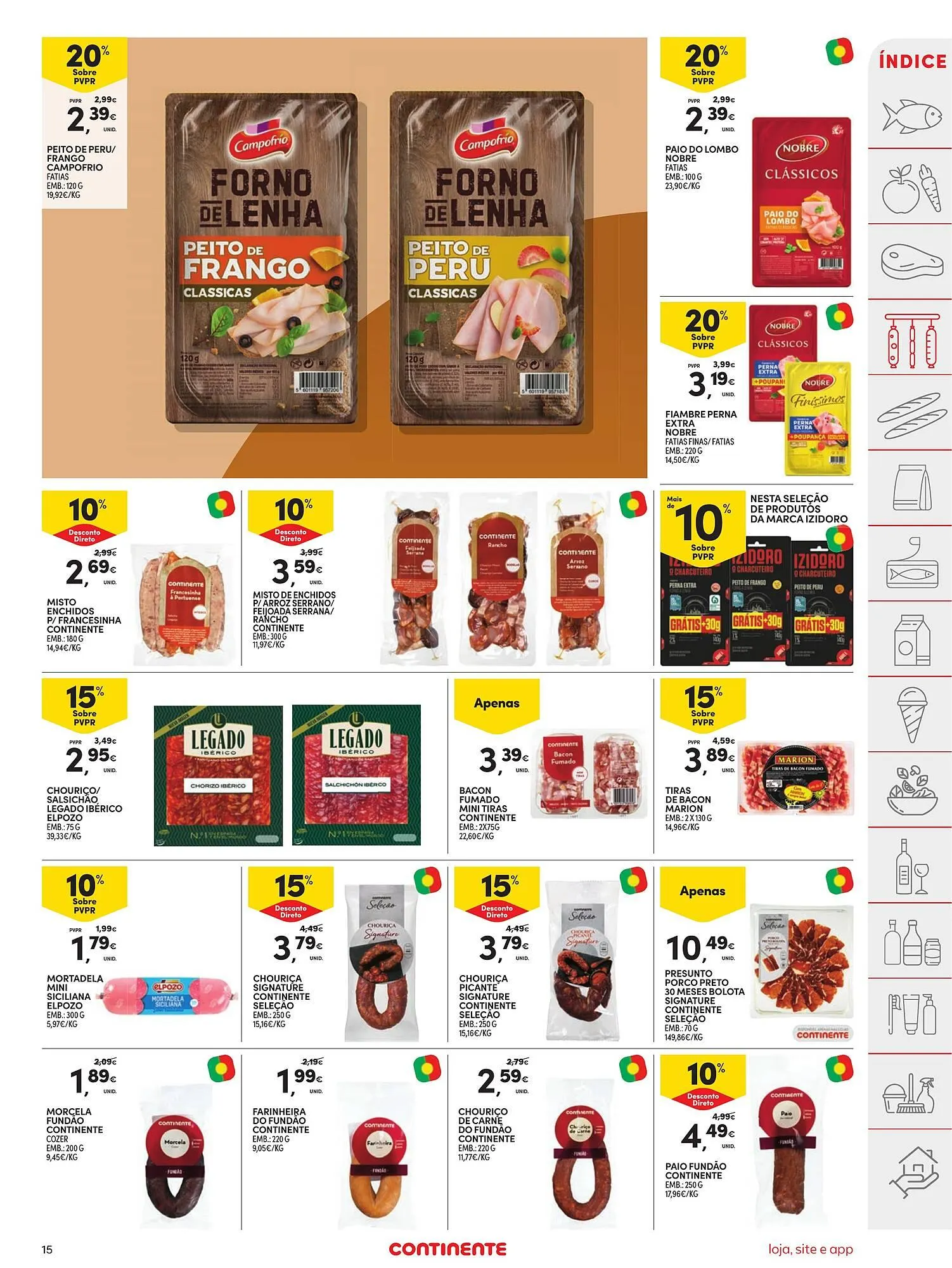 Folheto Folheto Continente de 17 de março até 23 de março 2026 - Pagina 15