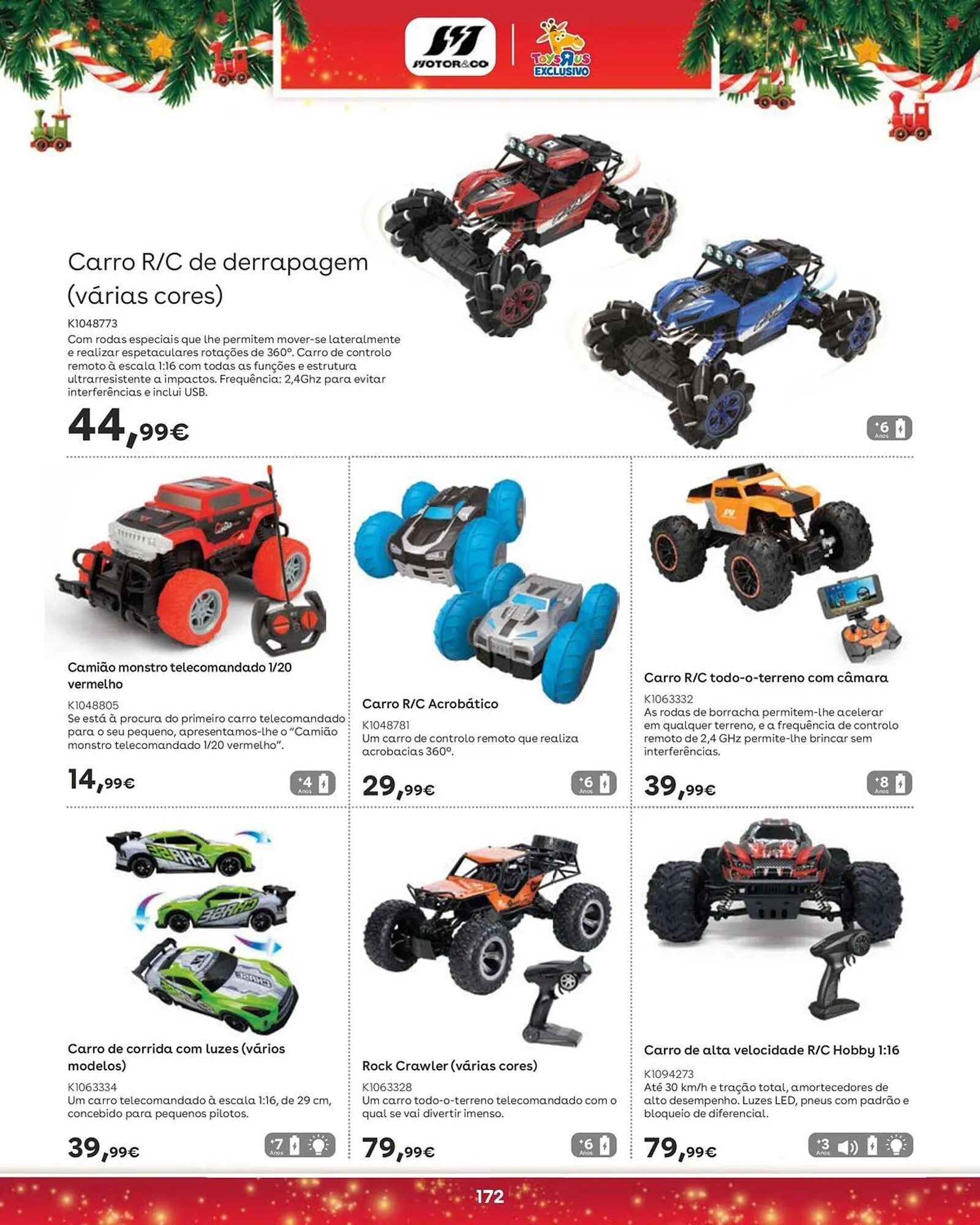 Folheto Catálogo Toys R Us de 5 de novembro até 5 de janeiro 2026 - Pagina 172