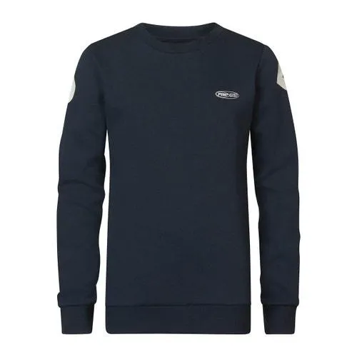 Sweat de gola redonda, mangas compridas