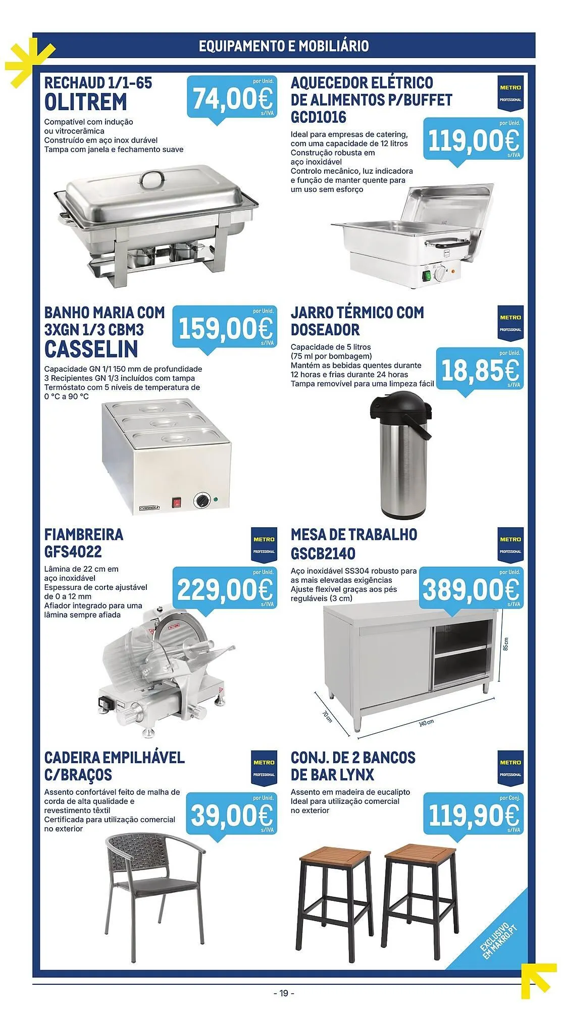 Folheto Catálogo Makro de 14 de abril até 20 de abril 2026 - Pagina 19