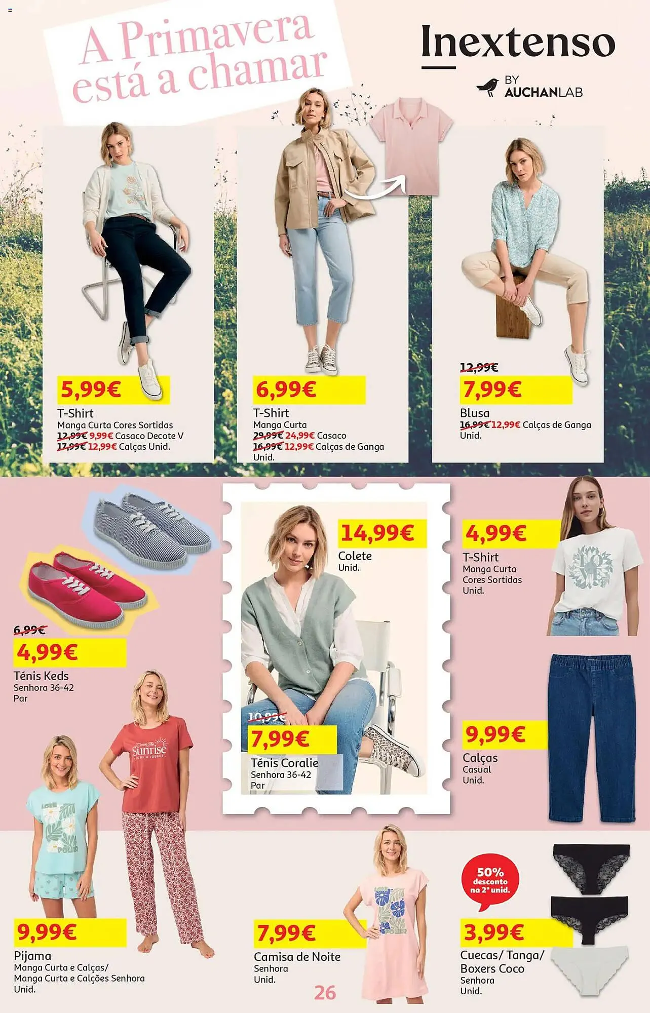 Folheto Folheto Auchan de 3 de março até 13 de março 2026 - Pagina 26