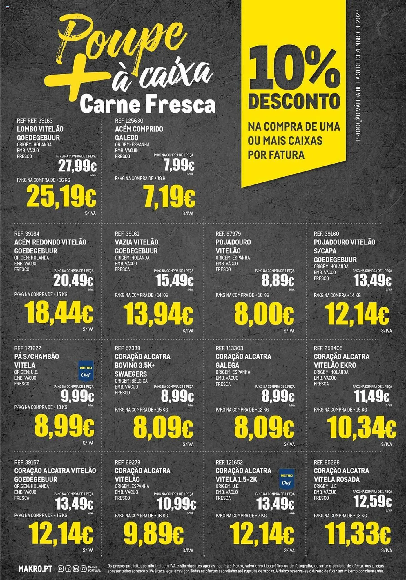 Folheto Folheto Makro de 1 de dezembro até 31 de dezembro 2023 - Pagina 2