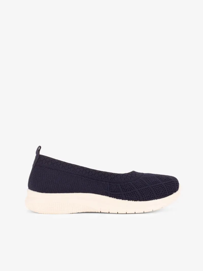 SAPATILHA SIDEFLEX EM MESH SLIP ON COM SOLA EXTRAFLEX