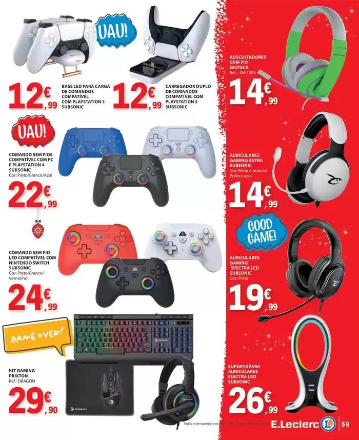 Folheto Folheto Especial Brinquedos de 12 de novembro até 24 de dezembro 2024 - Pagina 59